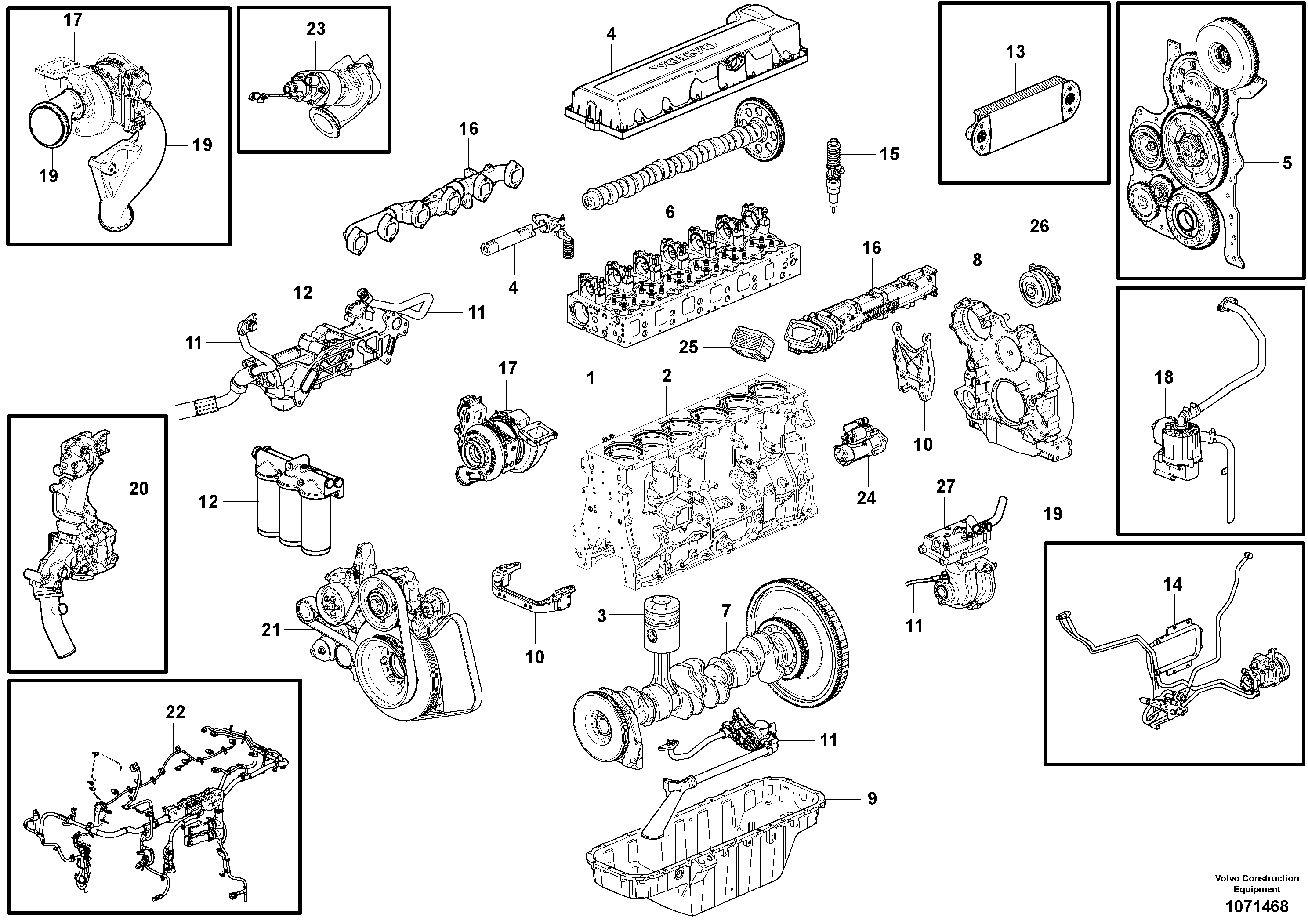 Box VOE17481323 VOLVO