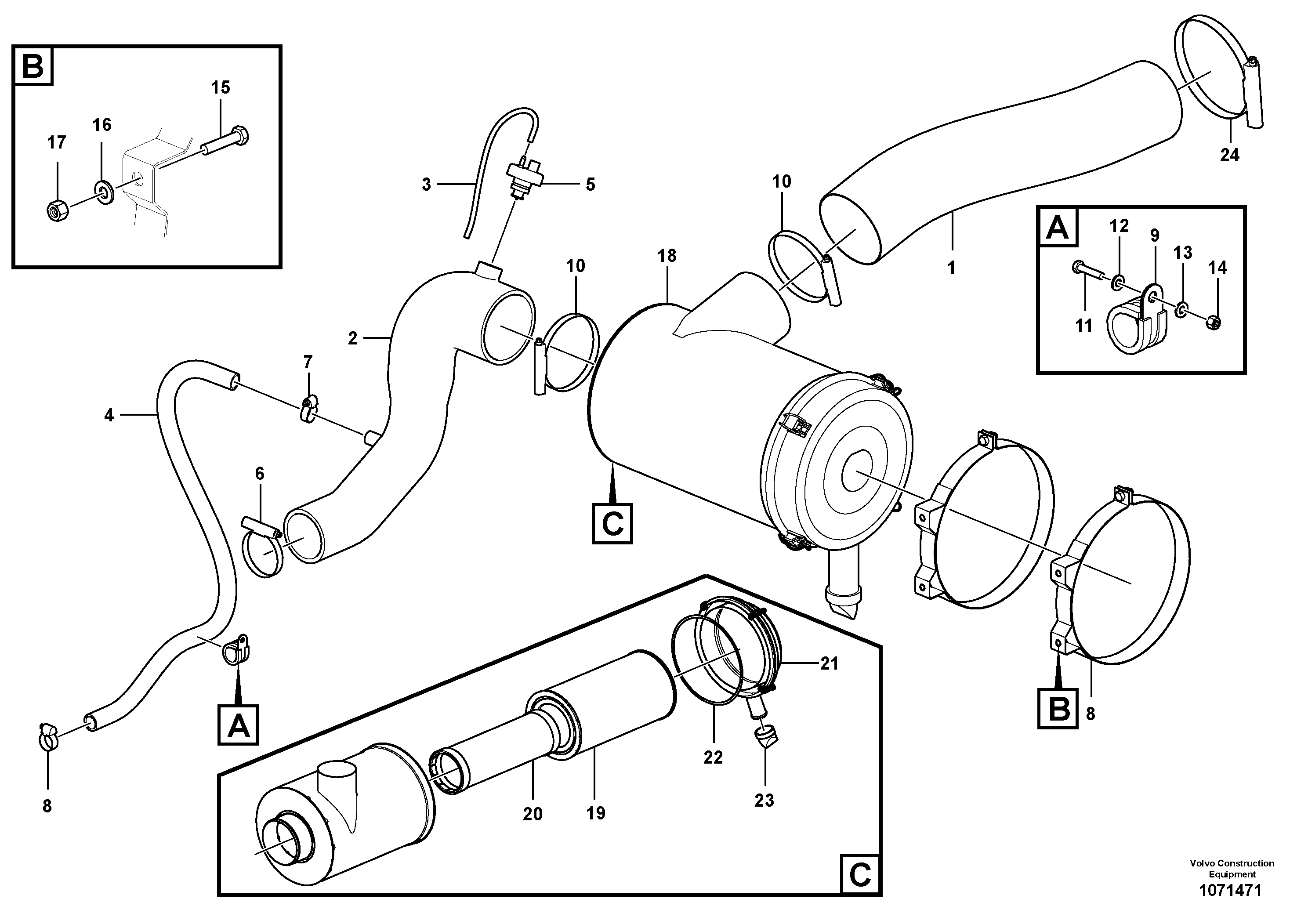 Reducer VOE12760902 VOLVO