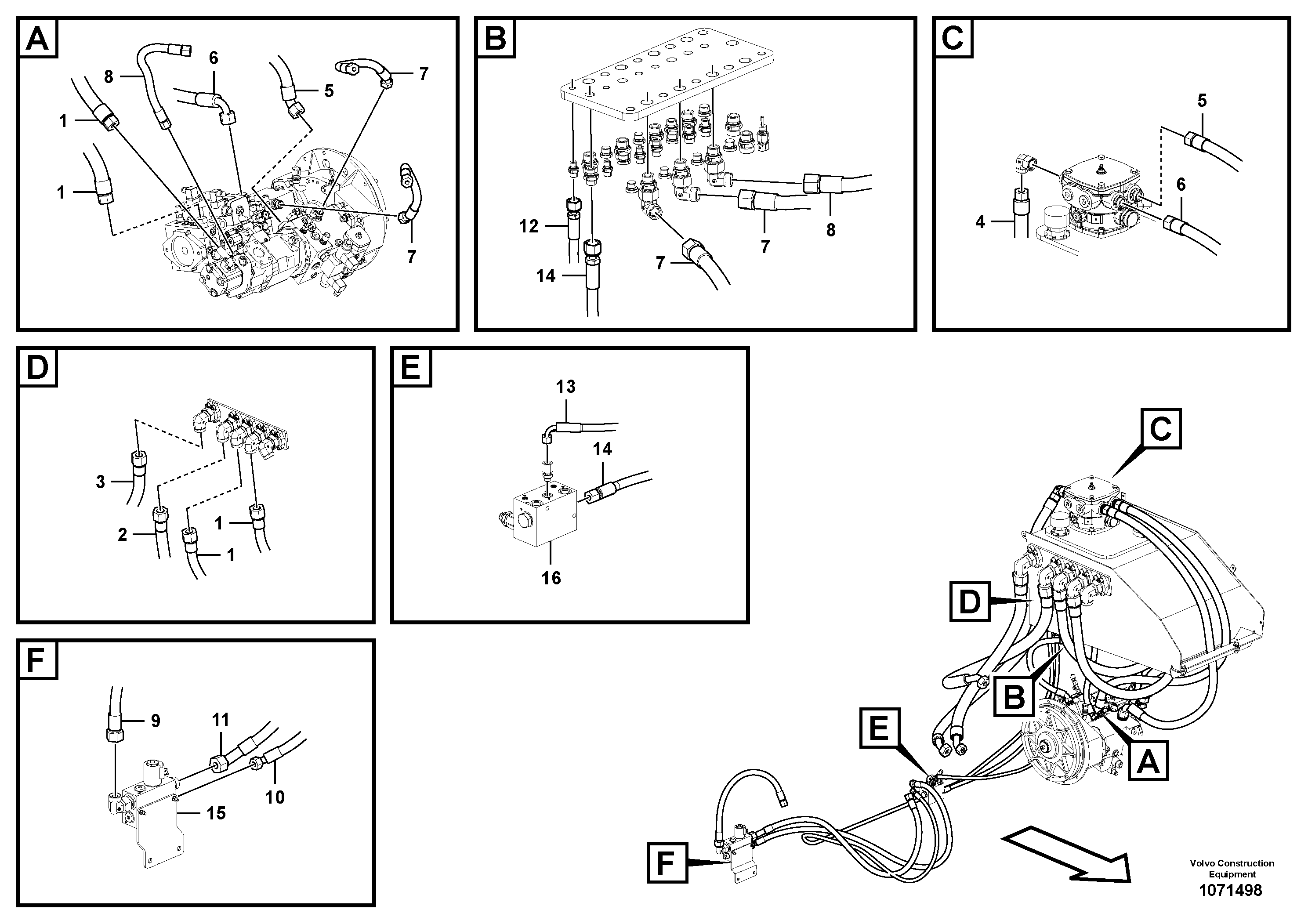 Relay, spotlight RM/VOE14236343 VOLVO