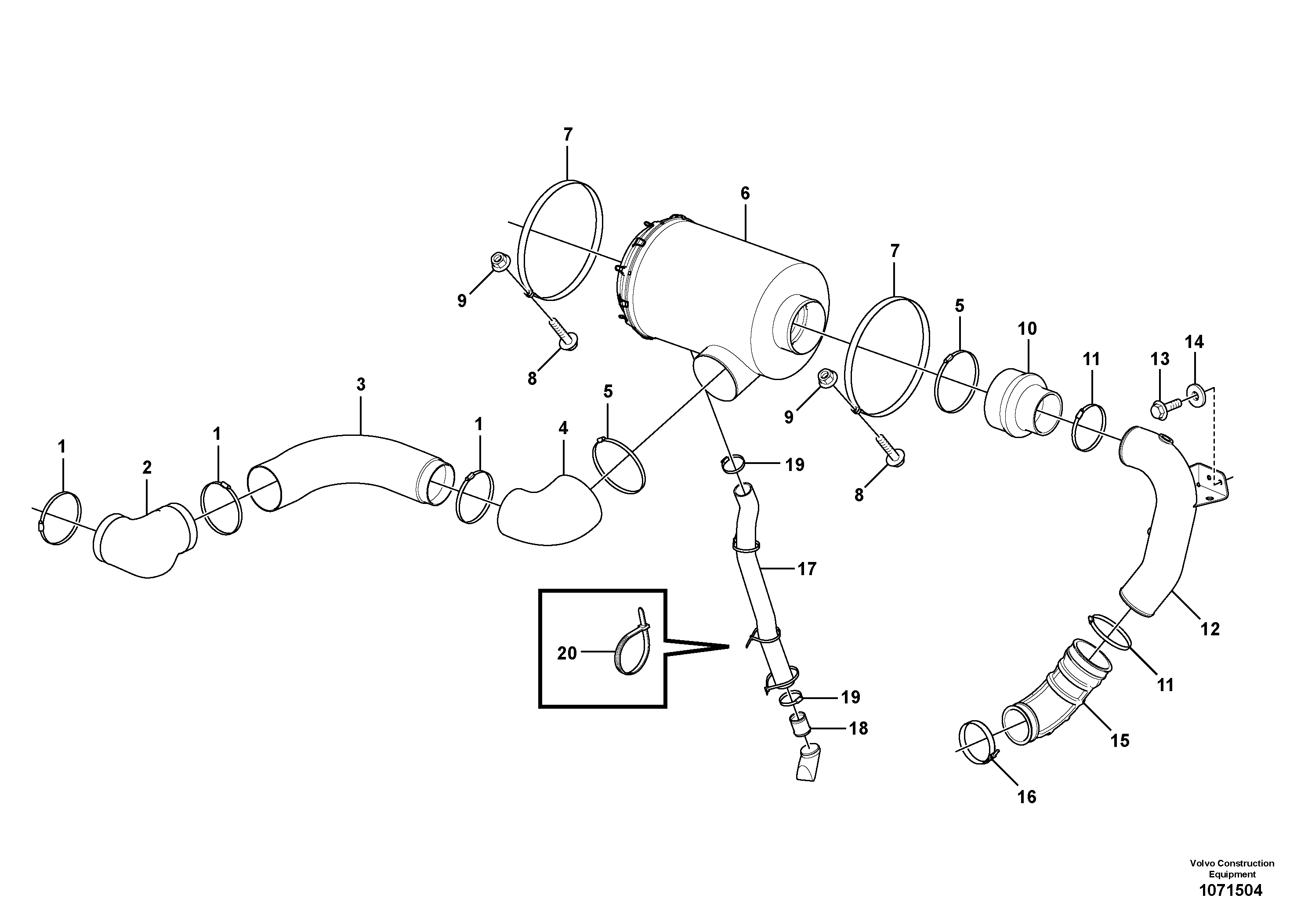 Press. lim. valve VOE16842872 VOLVO