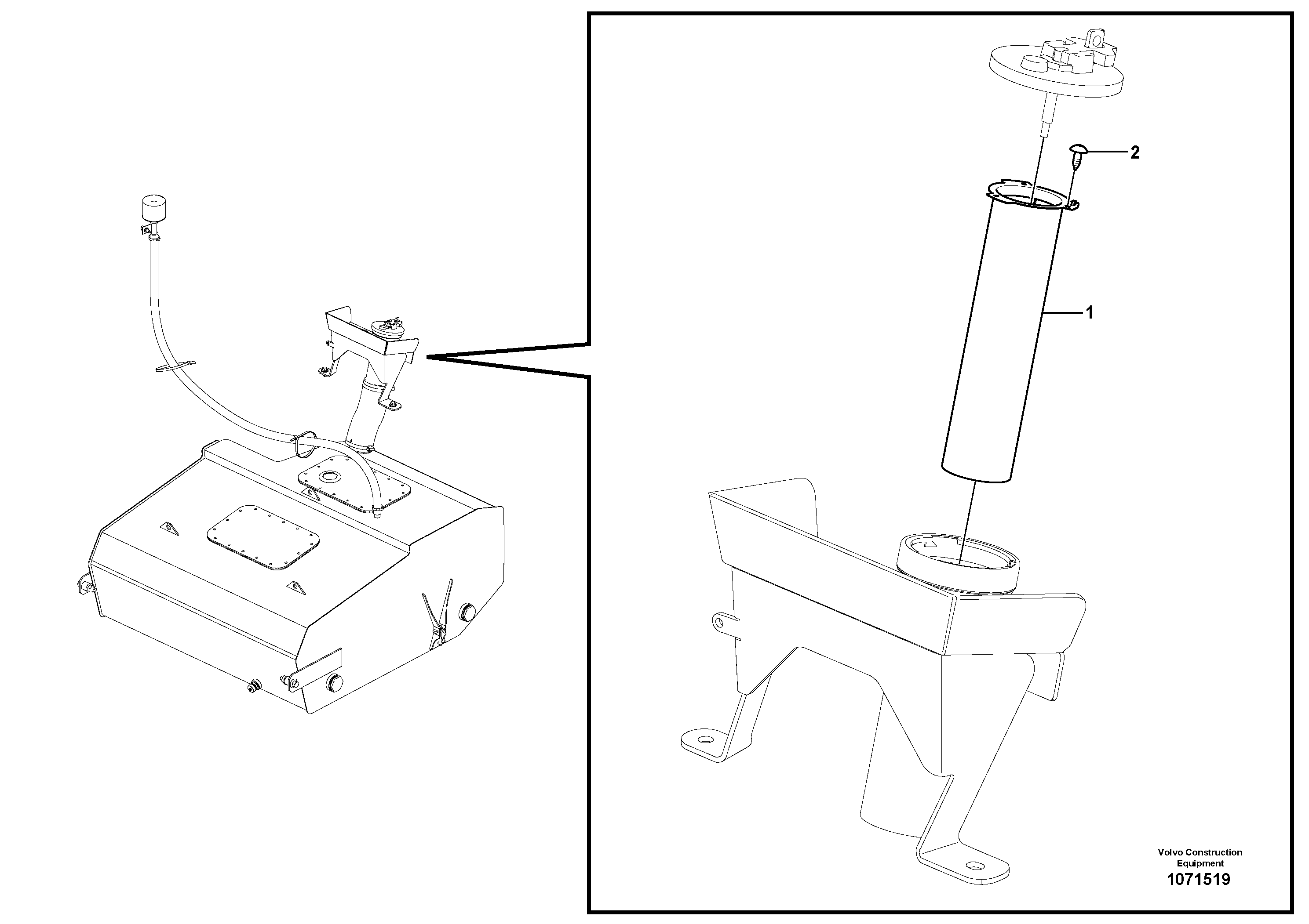 Strainer VOE16878765 VOLVO