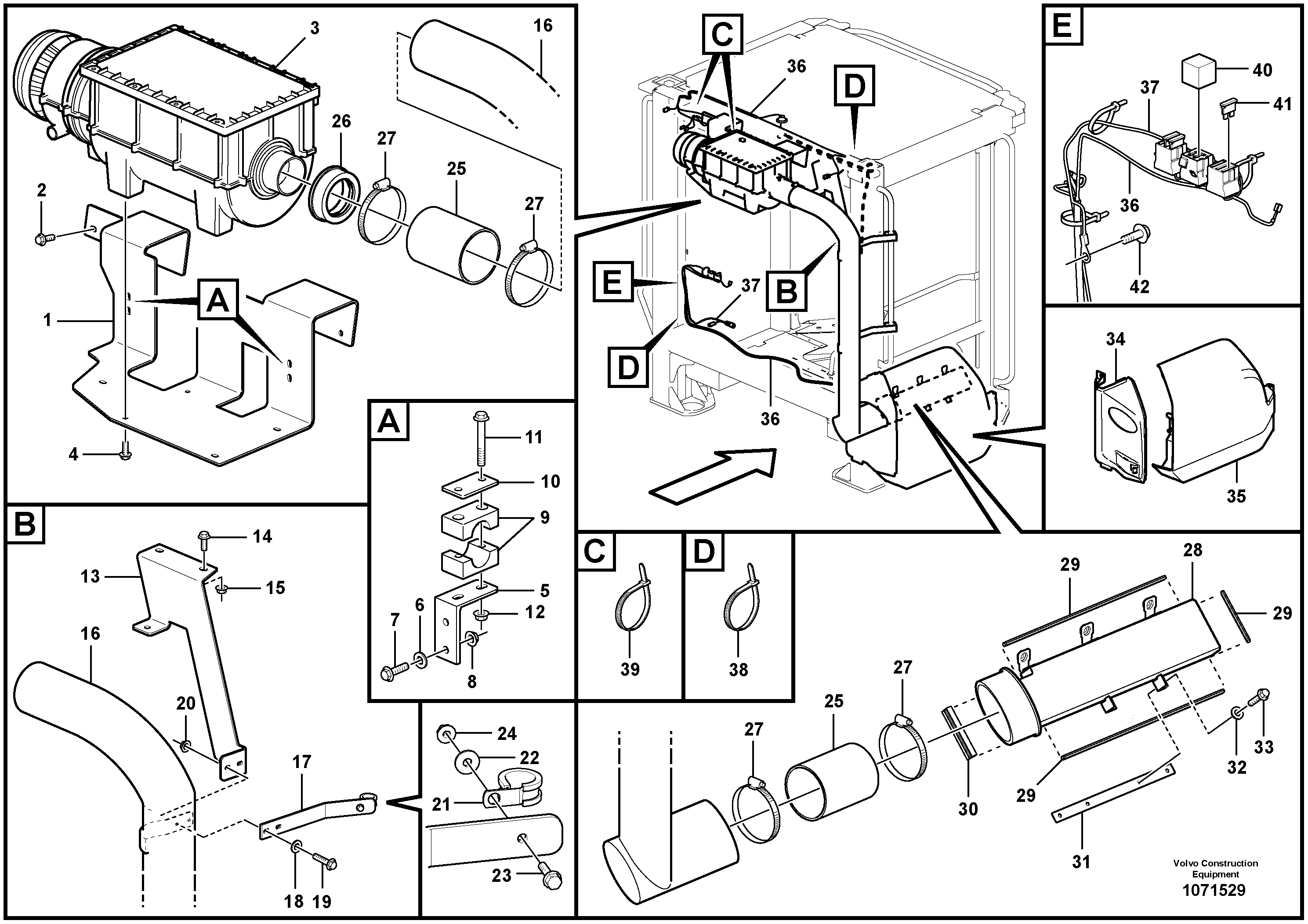 Front Plate VOE60113166 VOLVO