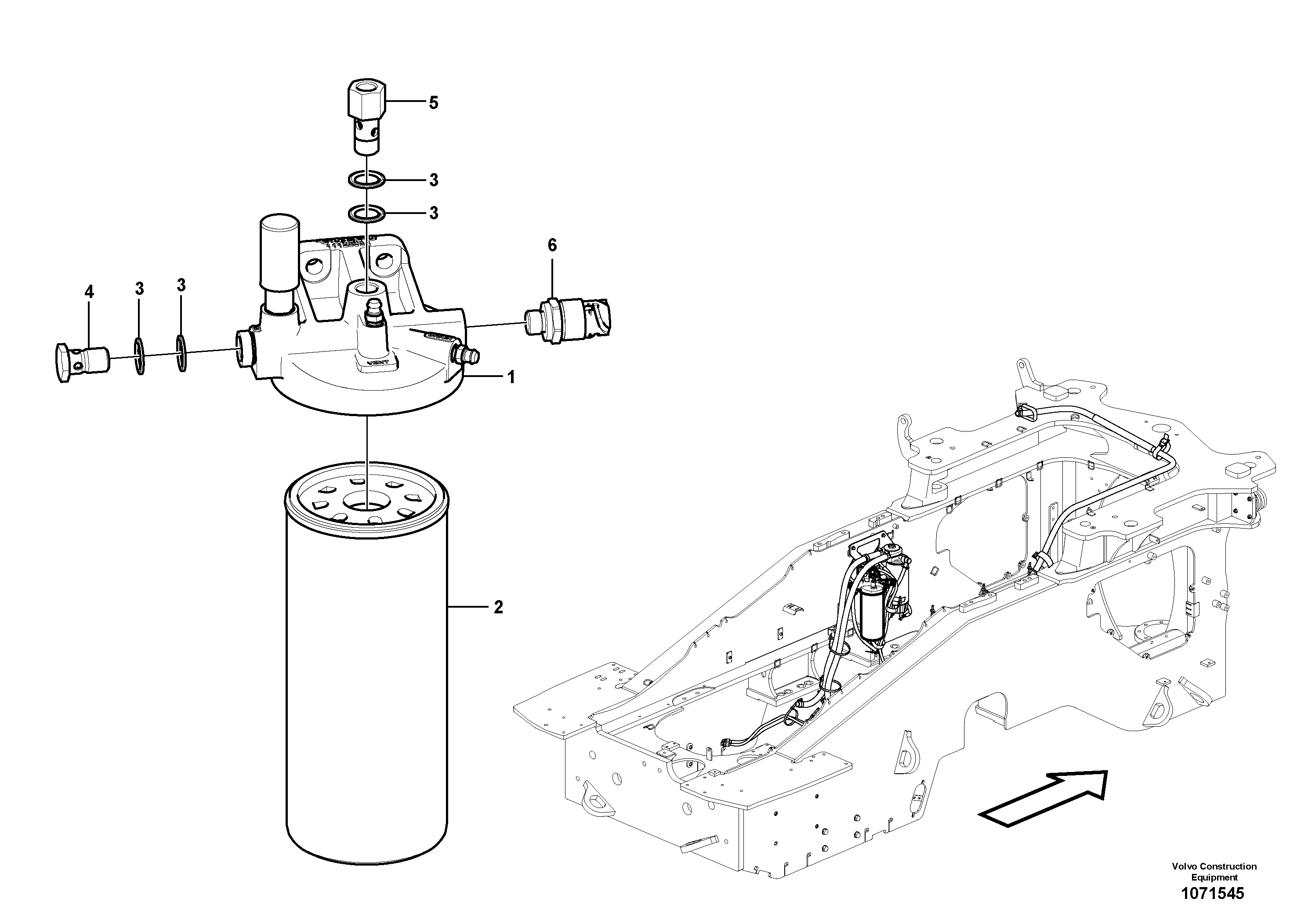 Piston Spring VOE16849414 VOLVO