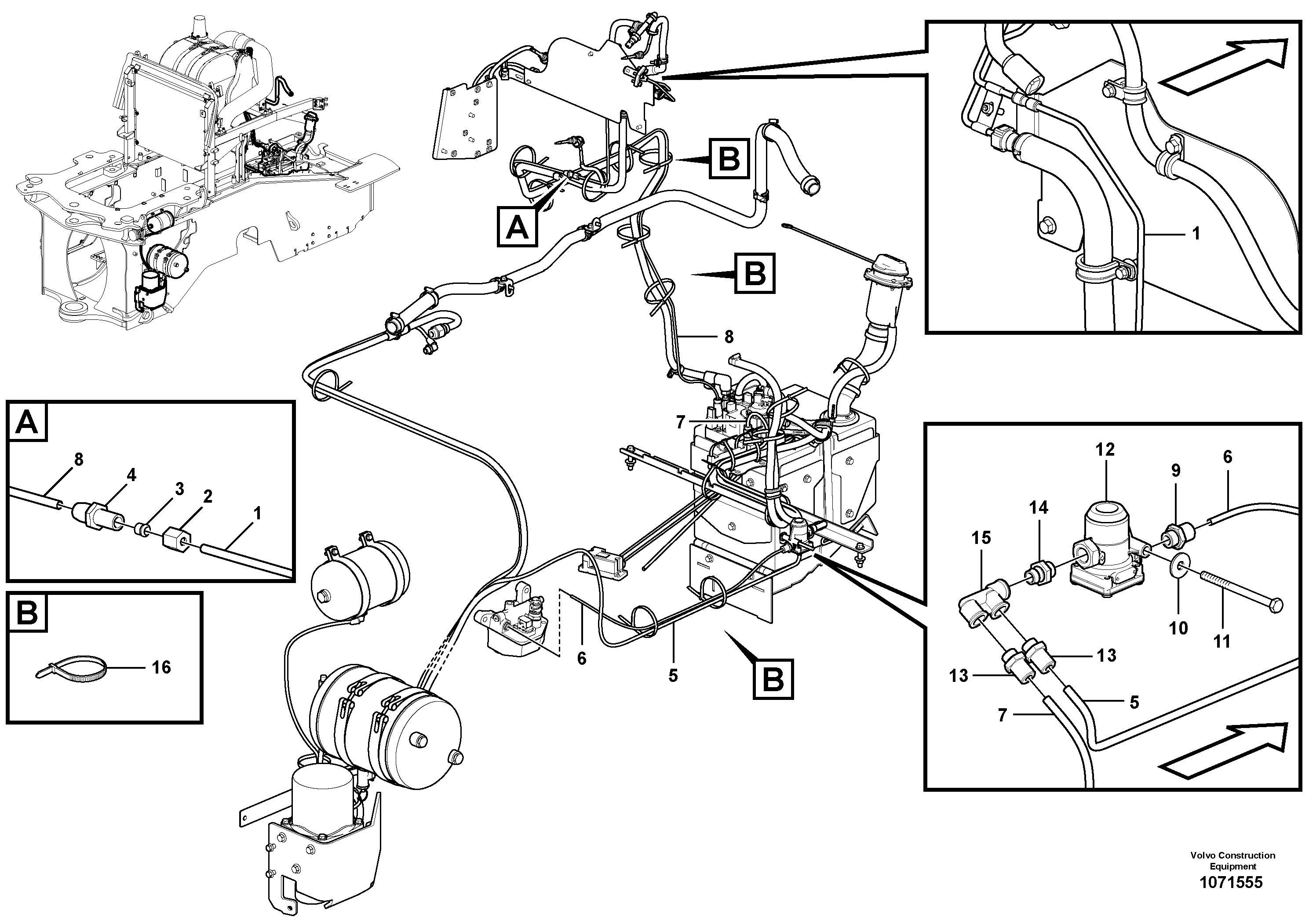 Nipple VOE996814 VOLVO