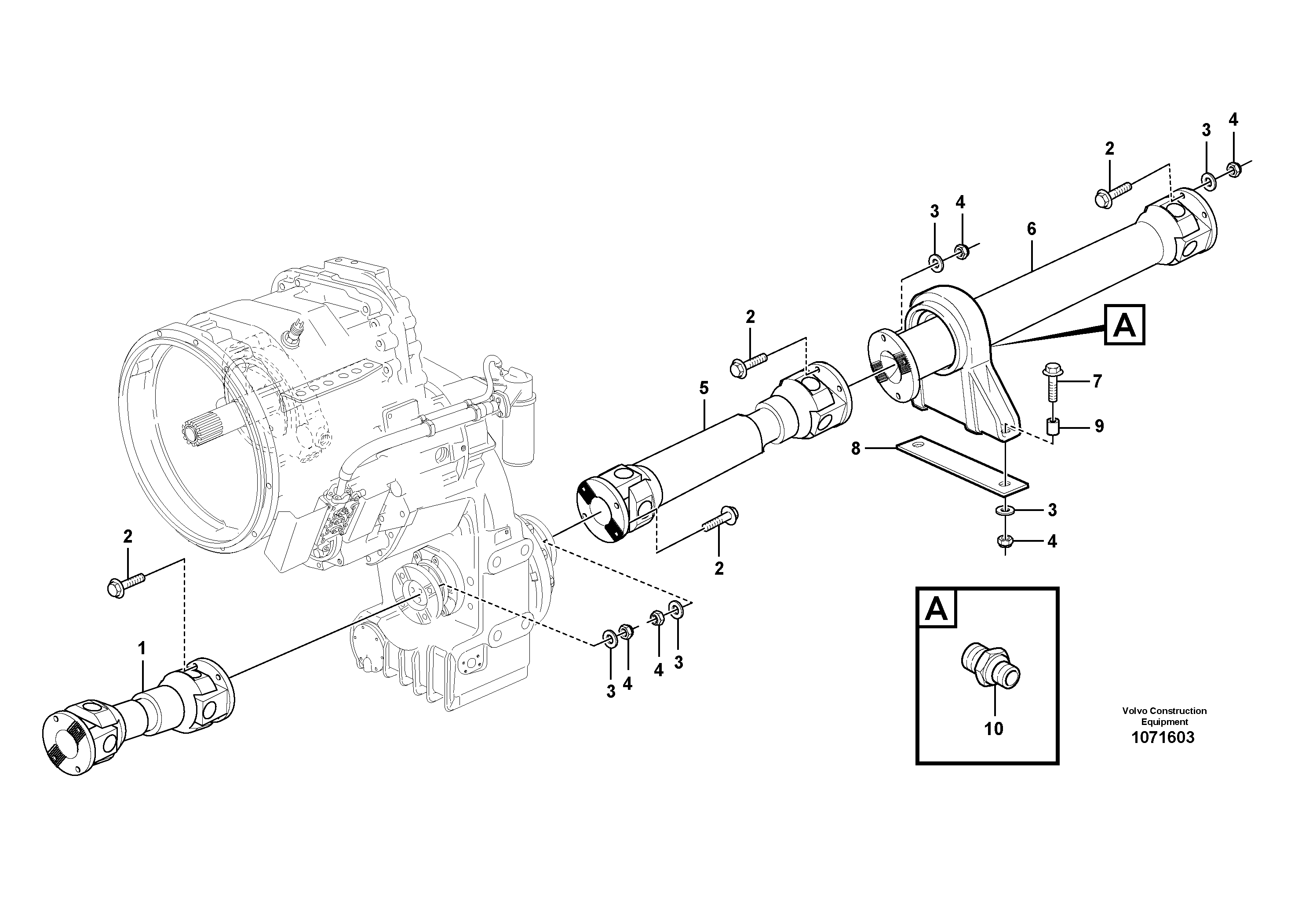 Valve Piston VOE60110070 VOLVO