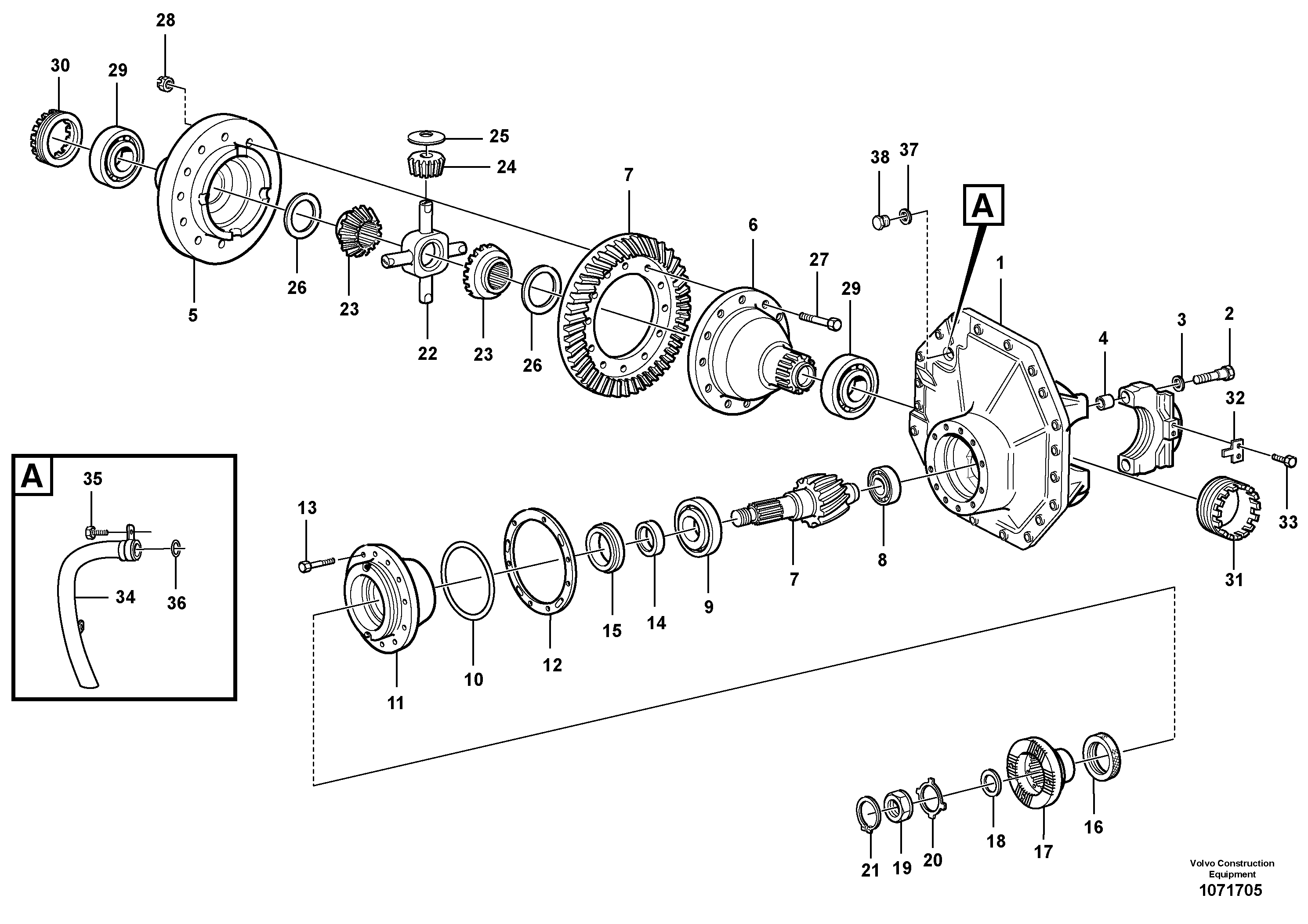Door Stop Ptct VOE15184705 VOLVO
