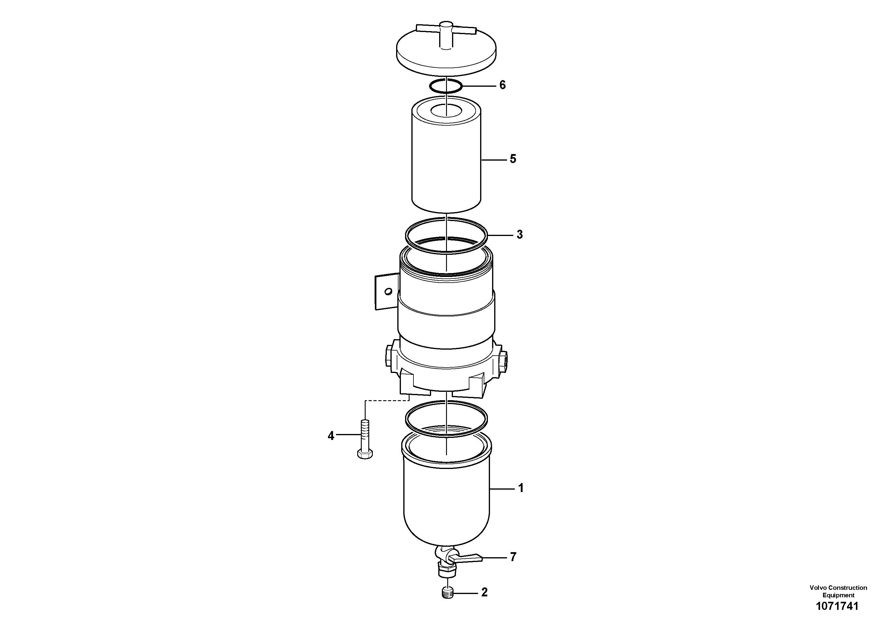 Screw VOE60113419 VOLVO