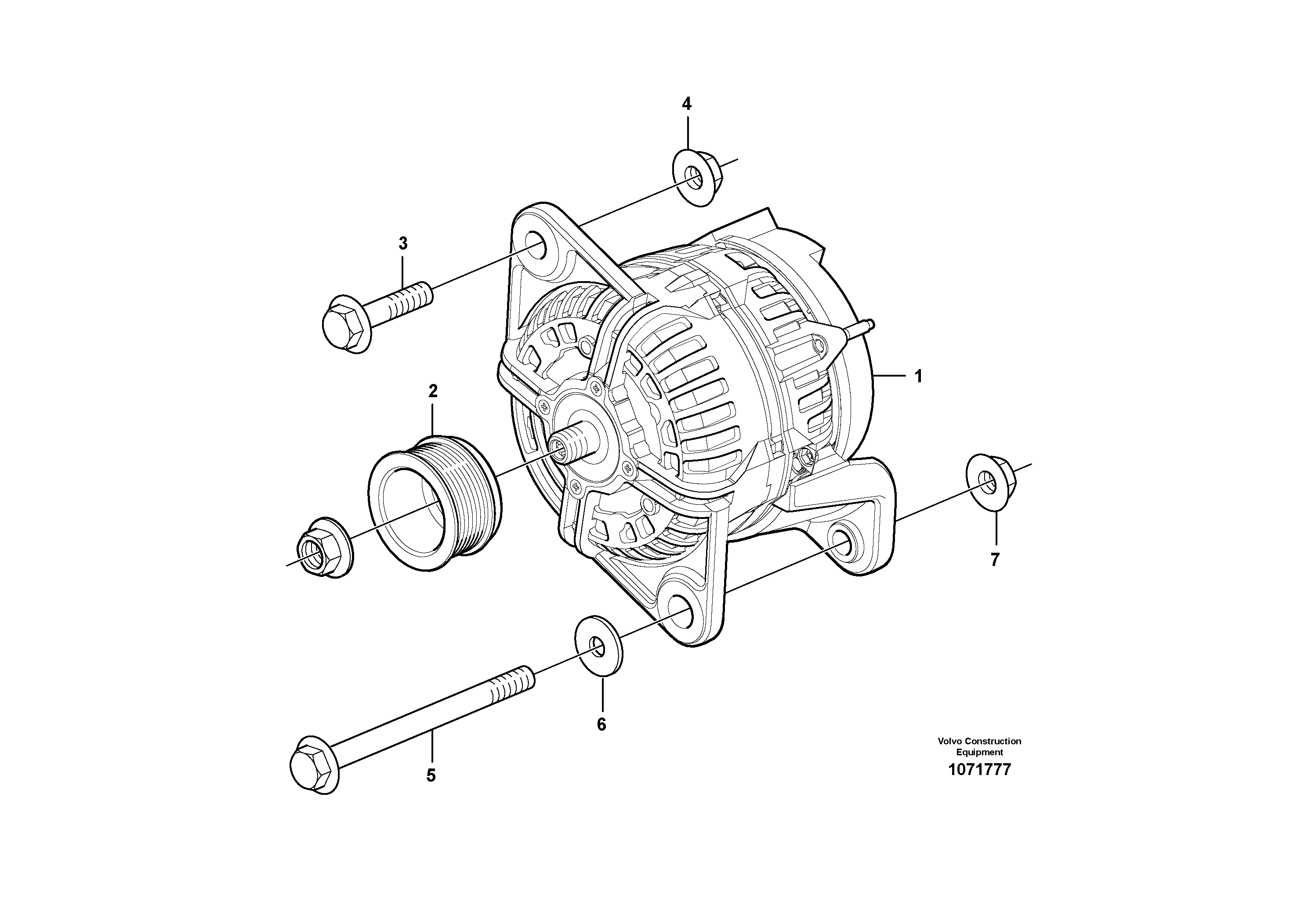 For upper engine part VOE16847796 VOLVO