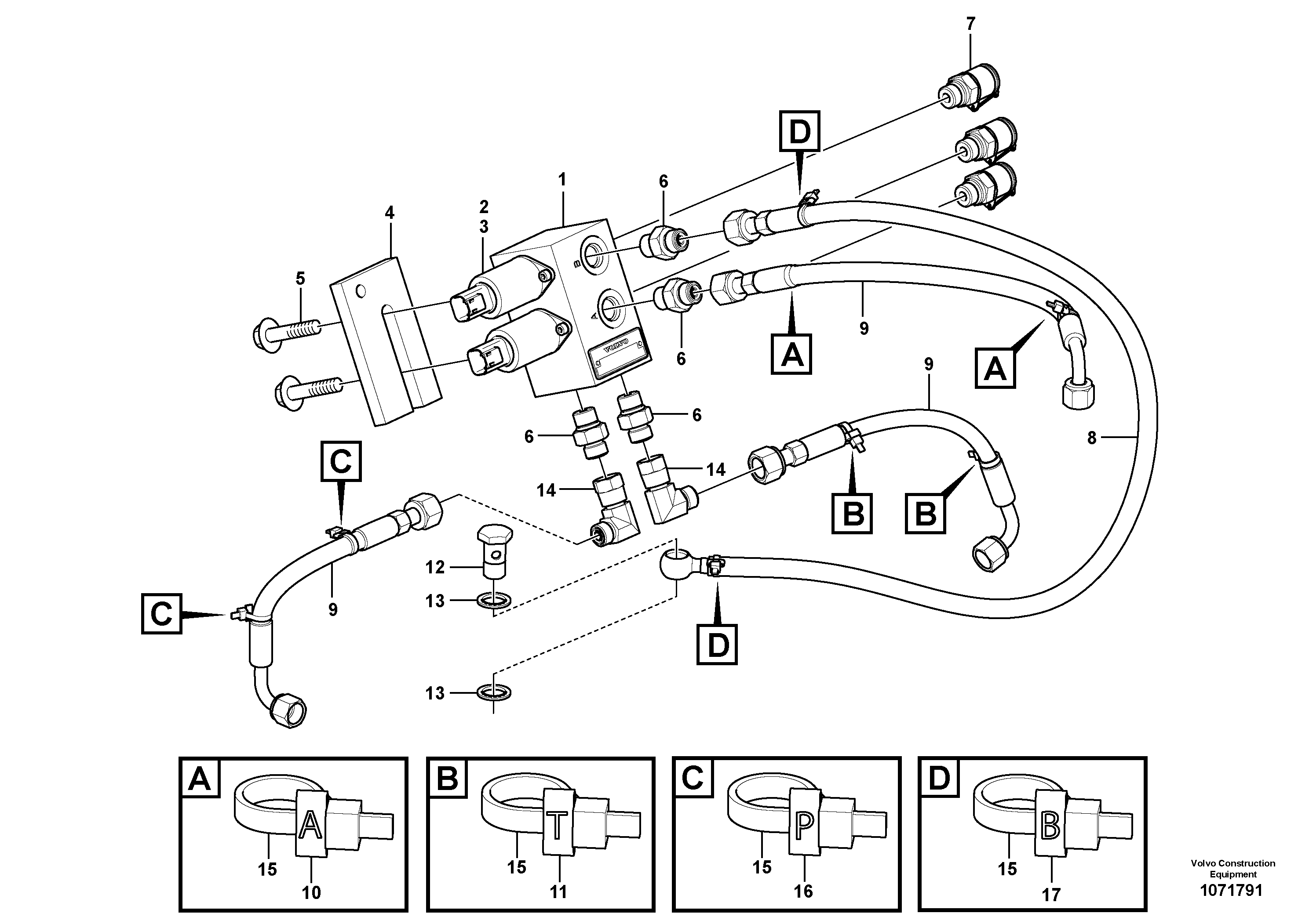 Seat frame VOE16863289 VOLVO