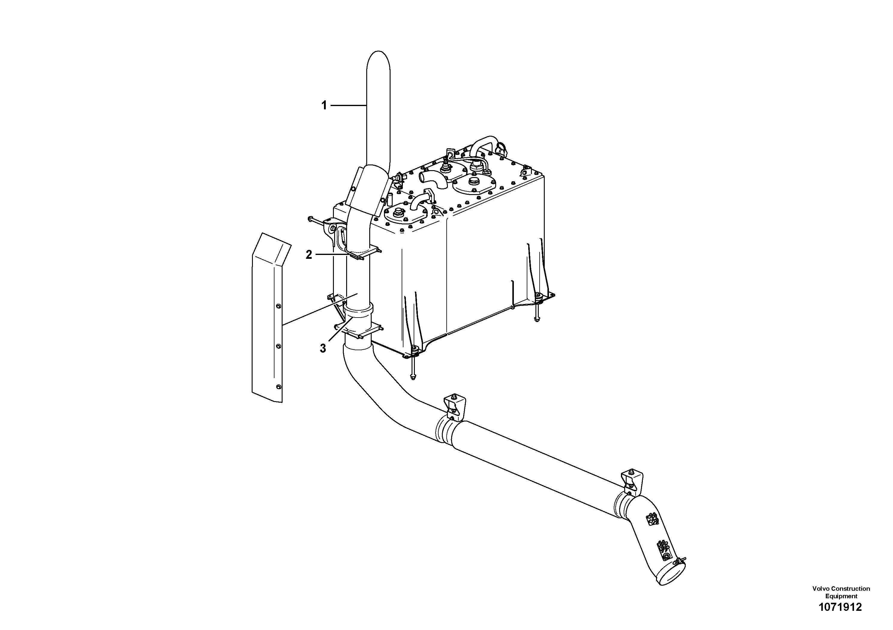 Axle Casing VOE16867935 VOLVO