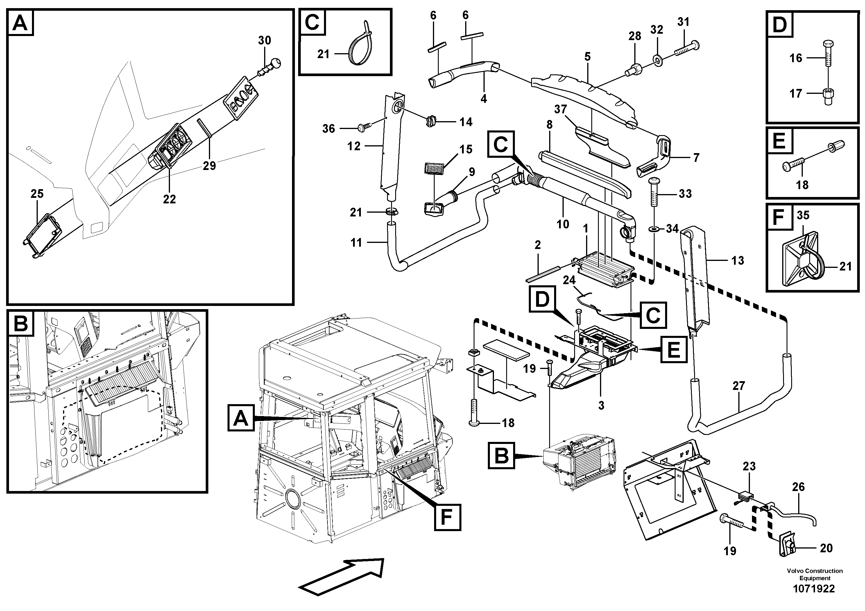 Tire Inf Valve VOE17209077 VOLVO