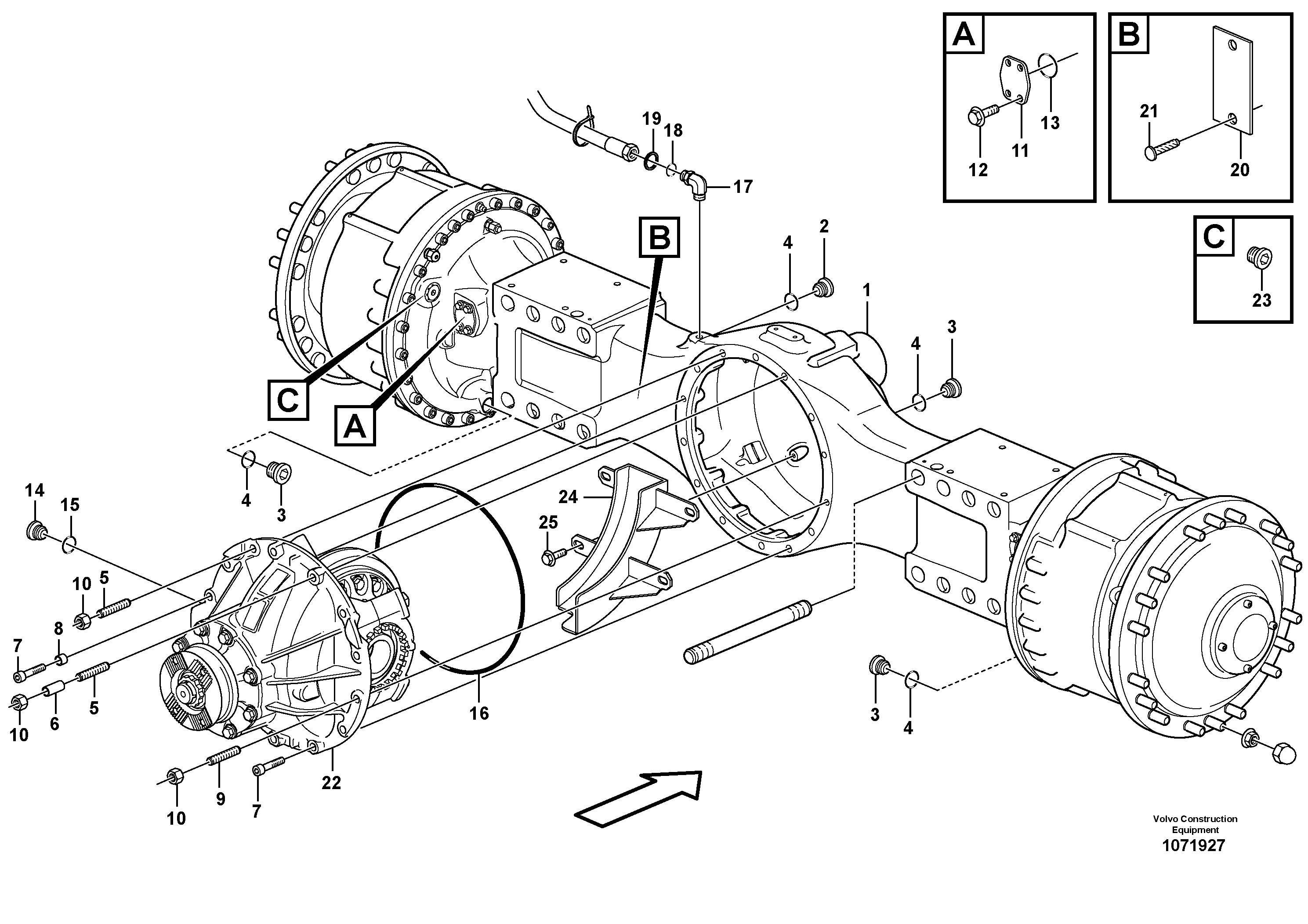Маслоотражающее кольцо VOE11143379 VOLVO