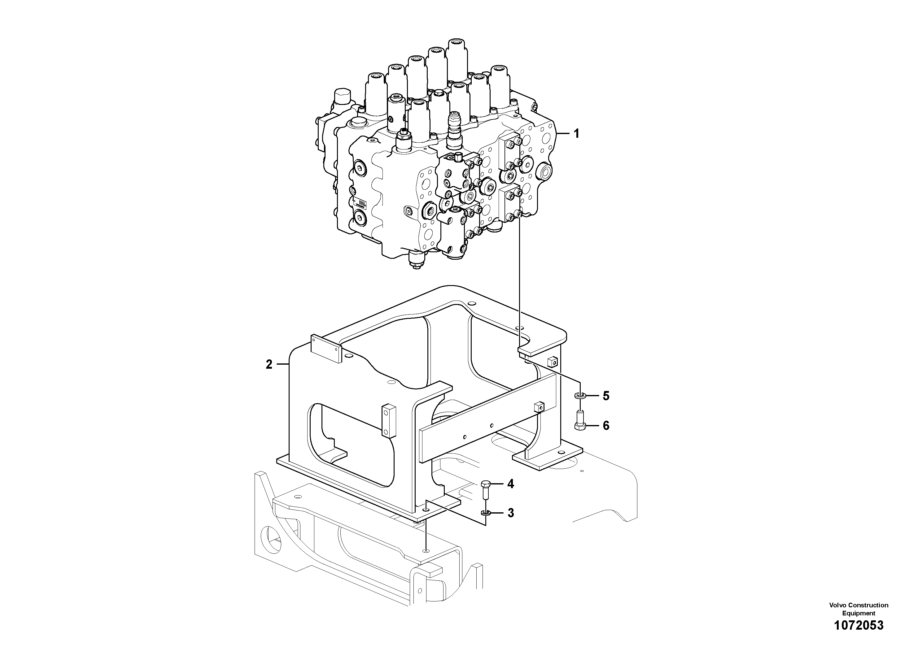 Shaft Guide VOE14730224 VOLVO