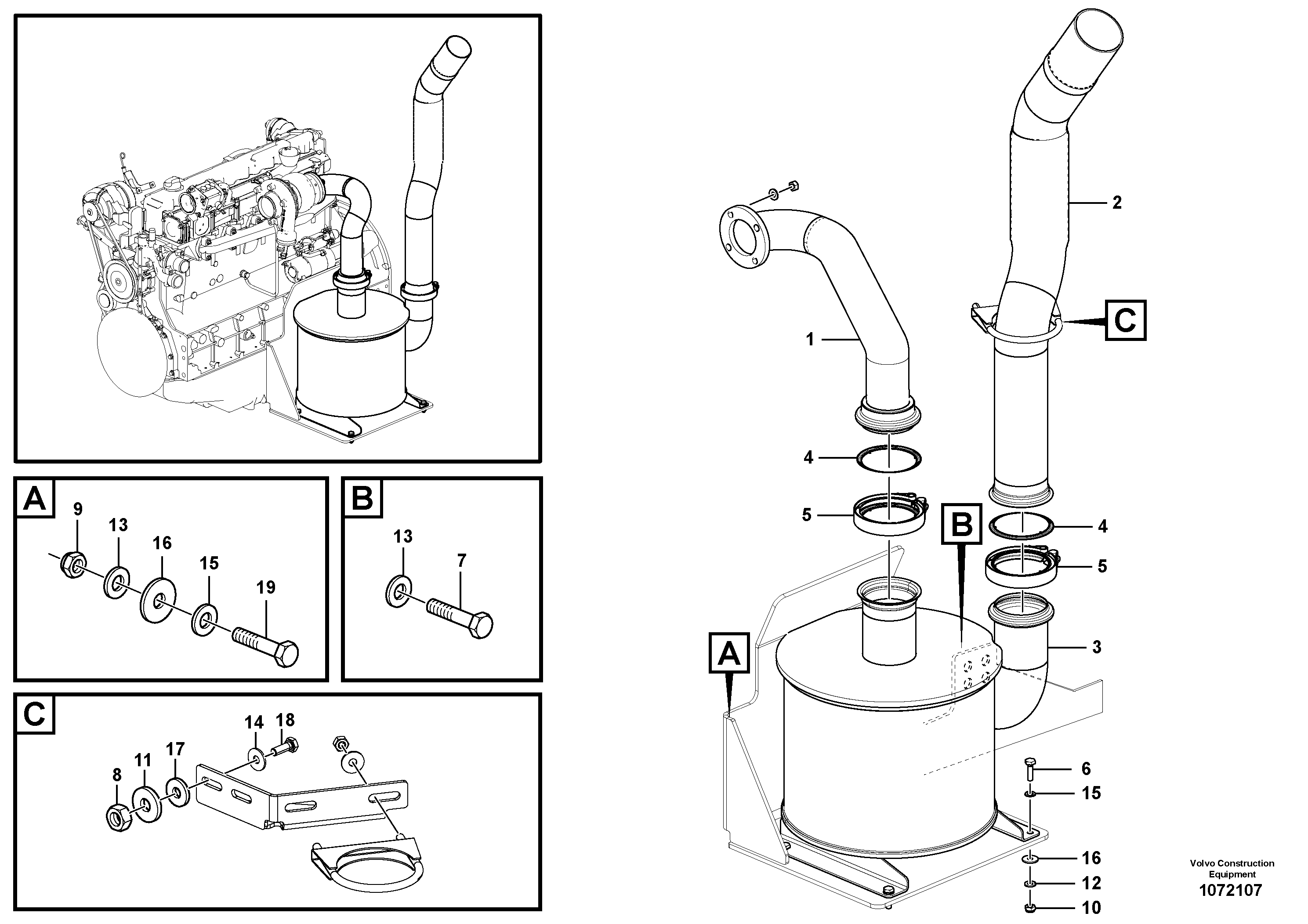 Axle Casing VOE12798069 VOLVO