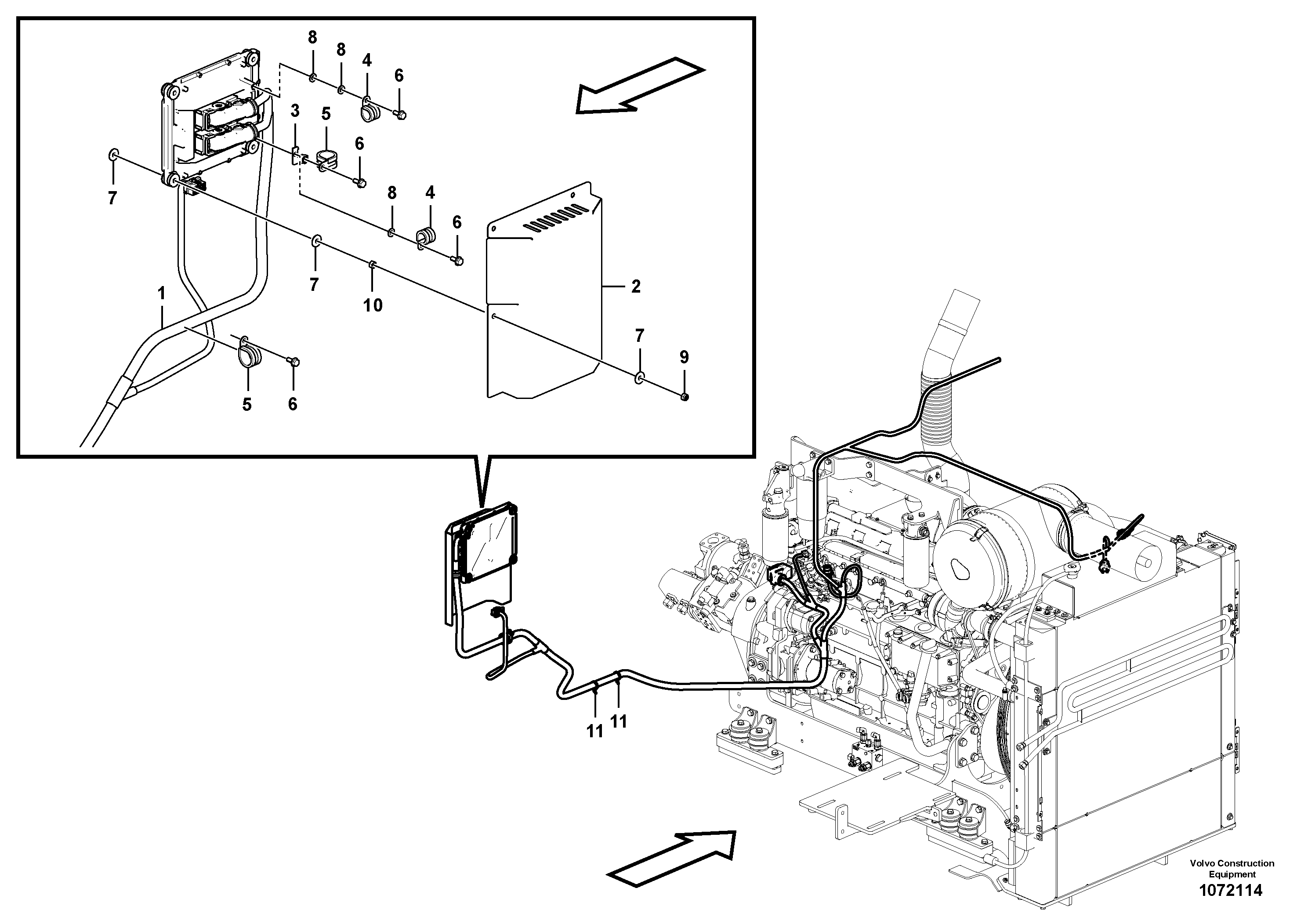 Маслоотражающее кольцо VOE12760296 VOLVO
