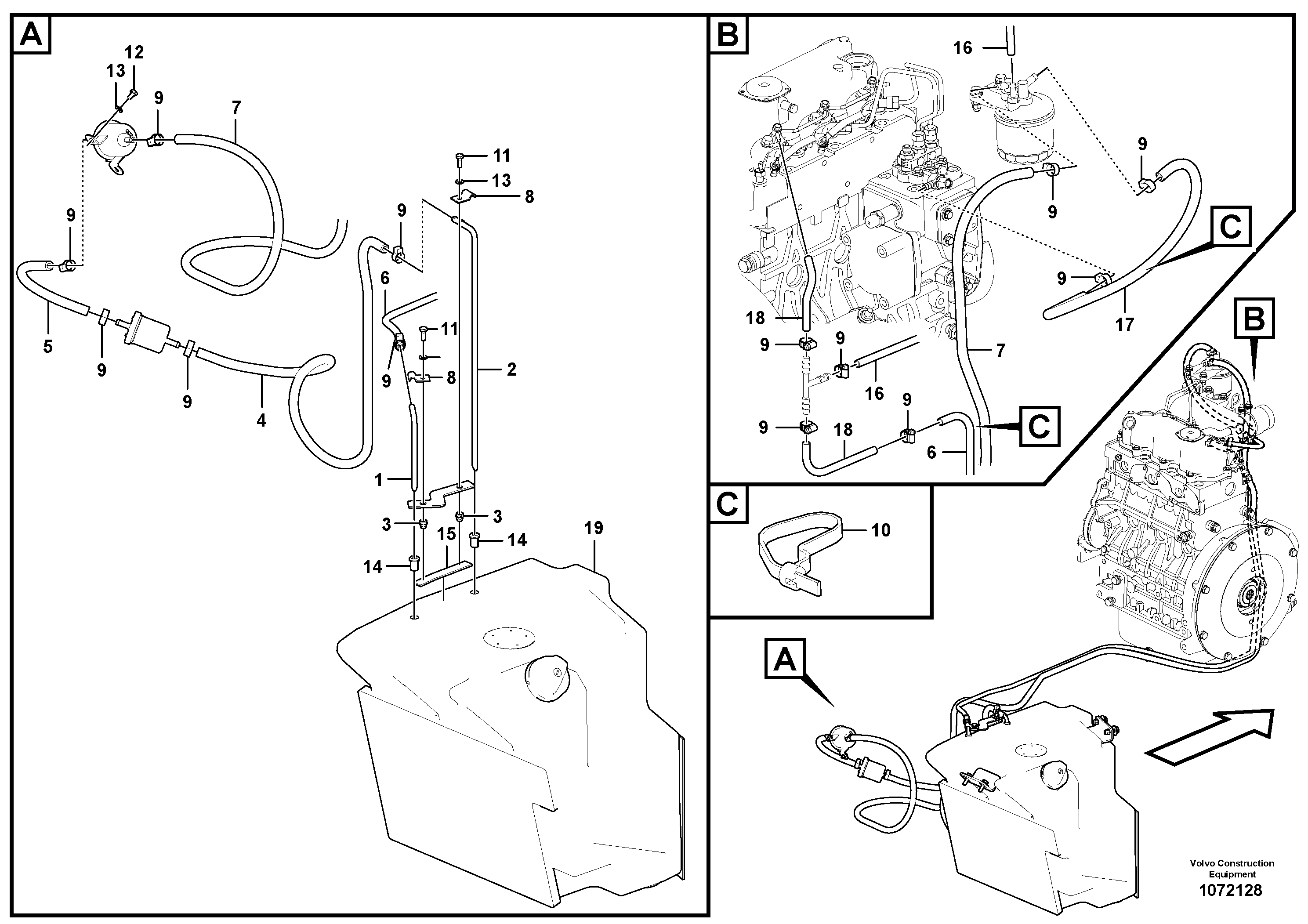 Fuel miser valve RM80848237 VOLVO