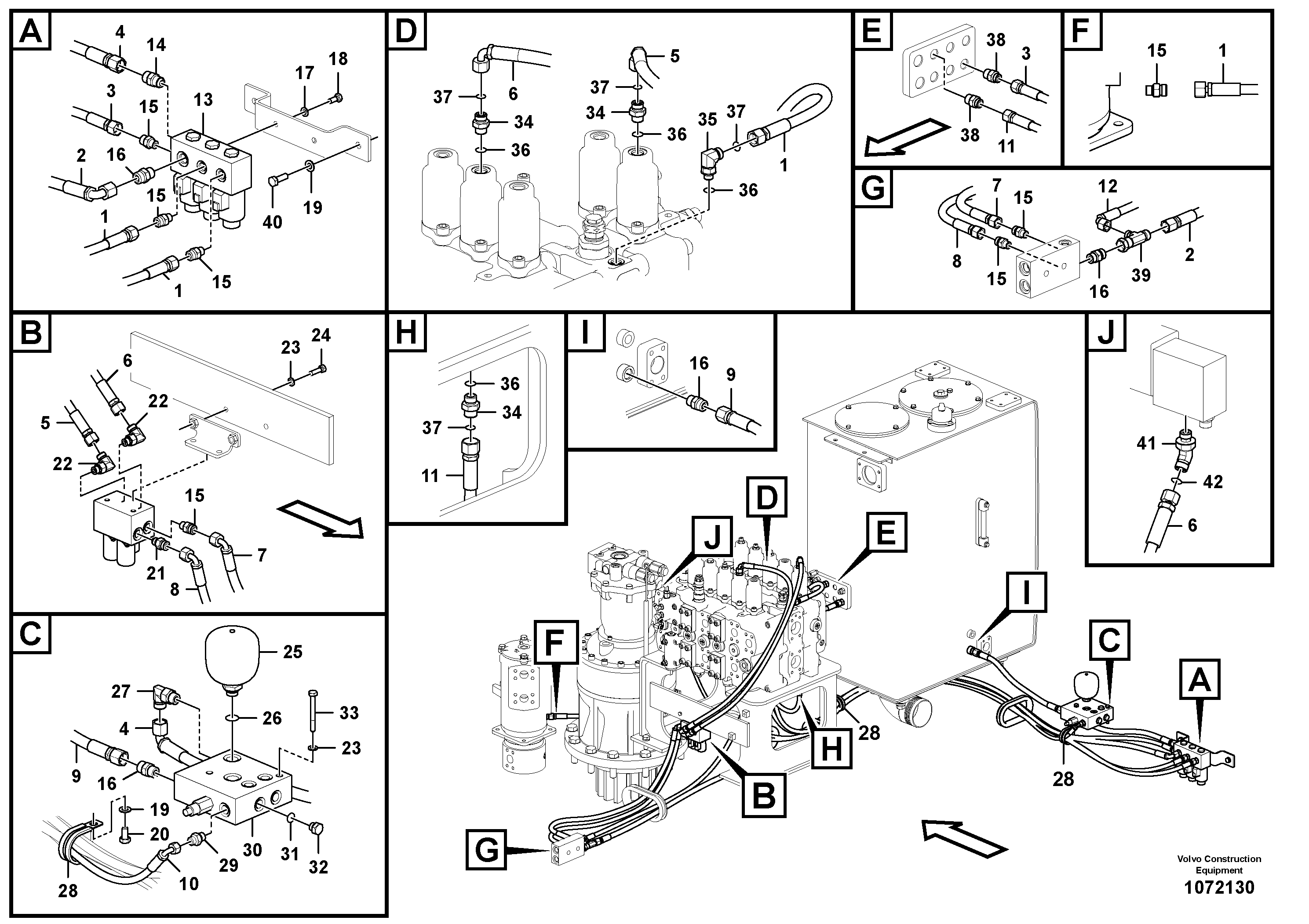 Mounting rail VOE997427 VOLVO