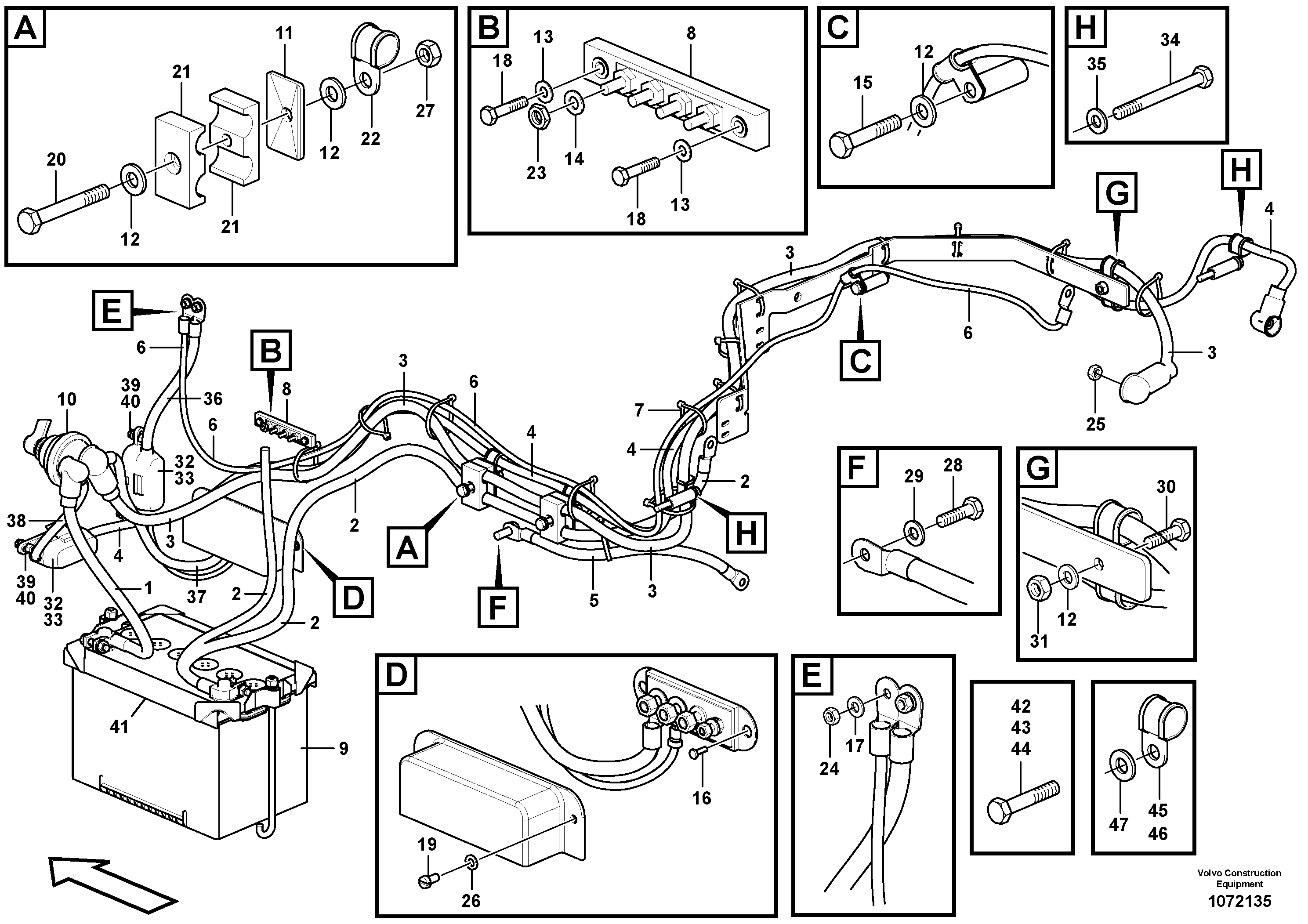 Tilt bearing RM96727581 VOLVO