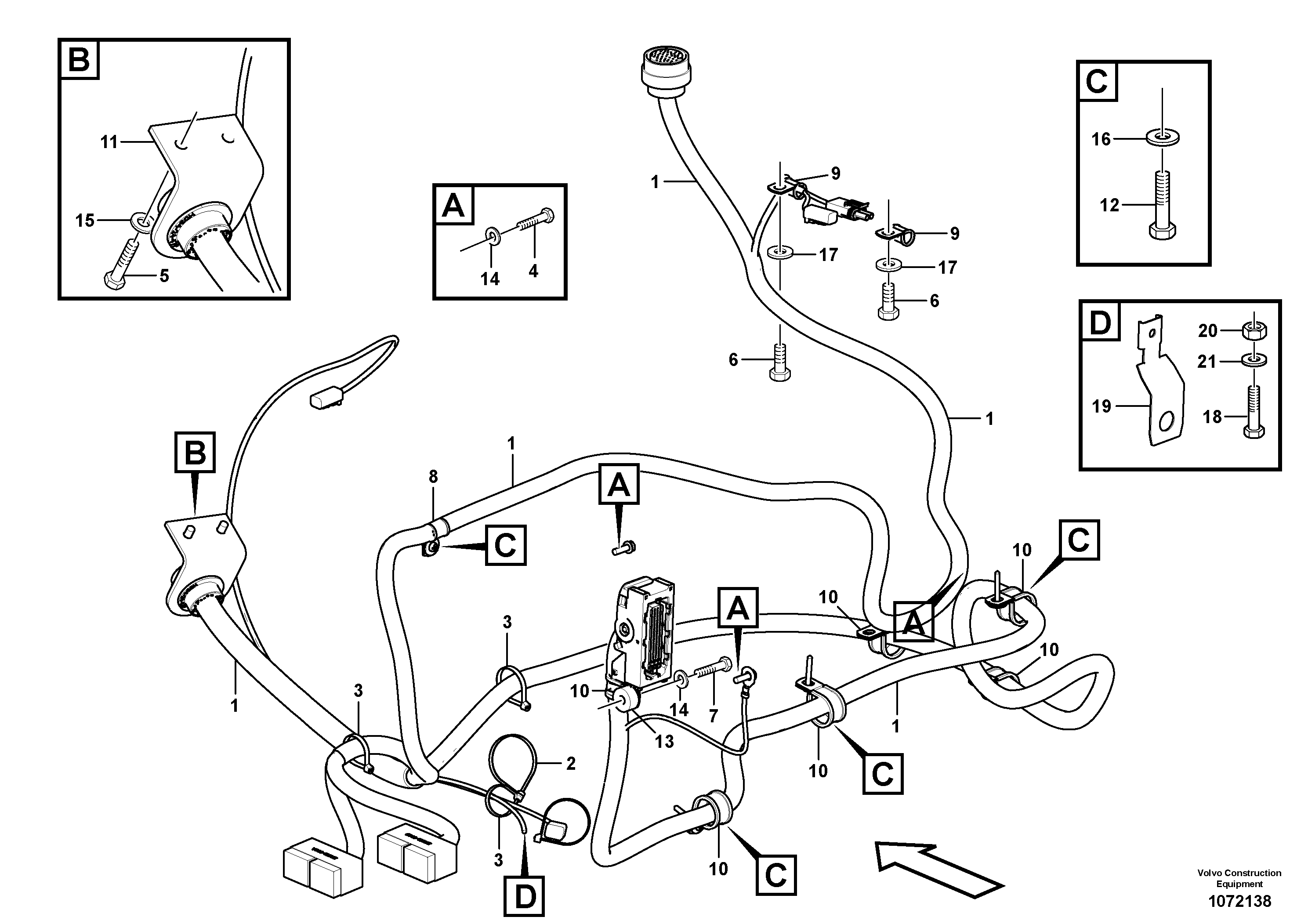 Seat frame RM43861095 VOLVO