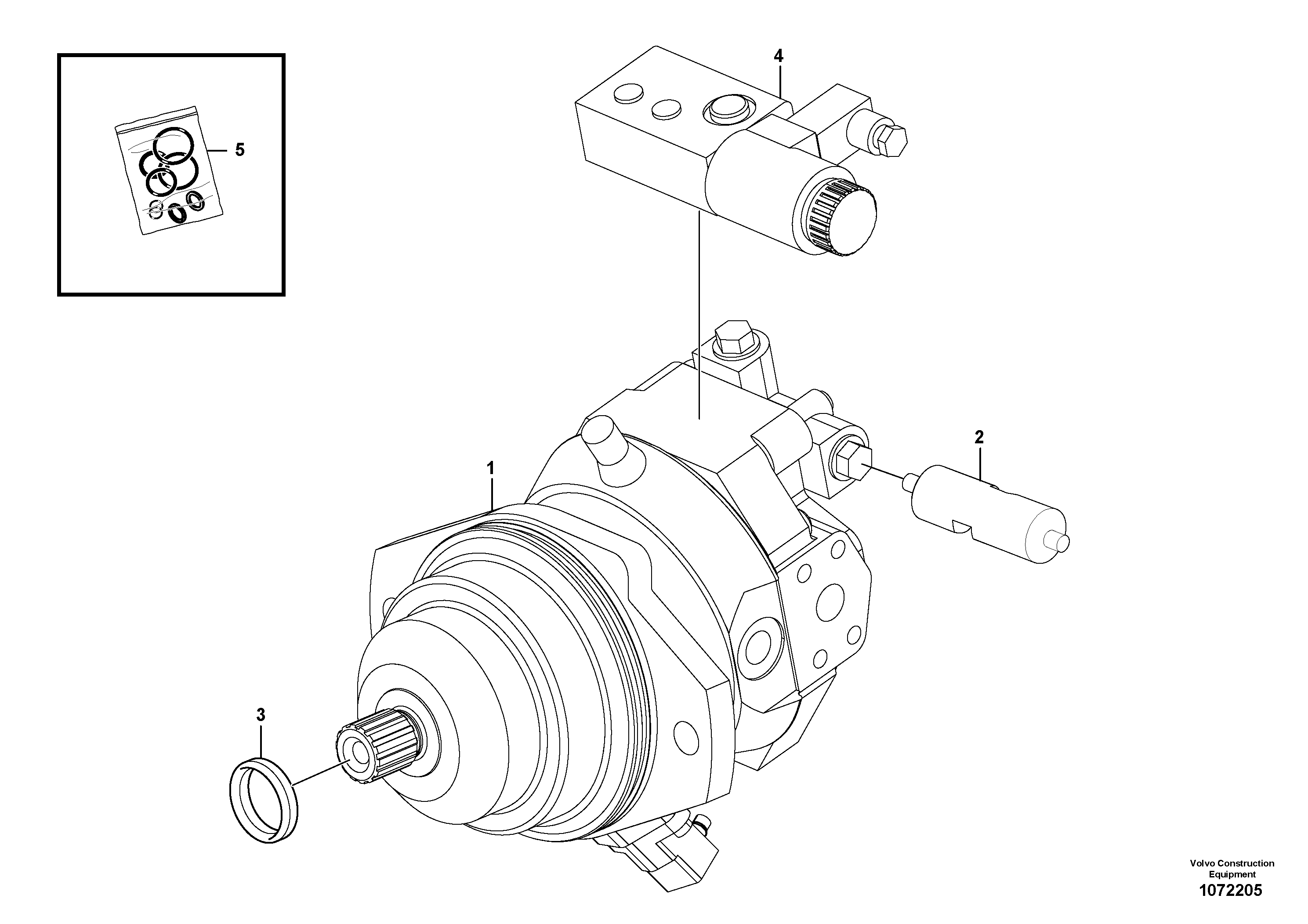 Sealing Kit RM54695892 VOLVO