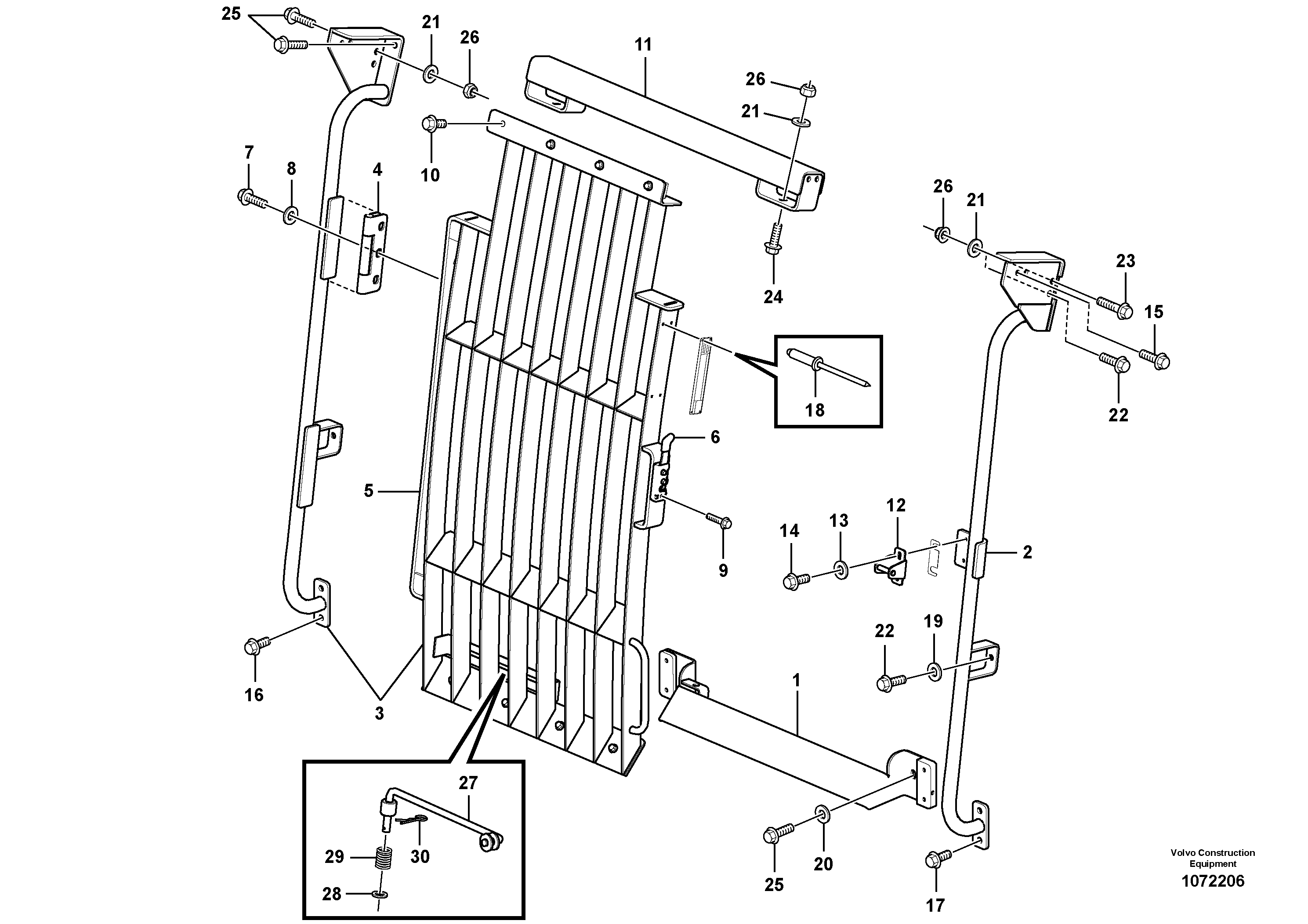 Edge Iron VOE14647163 VOLVO