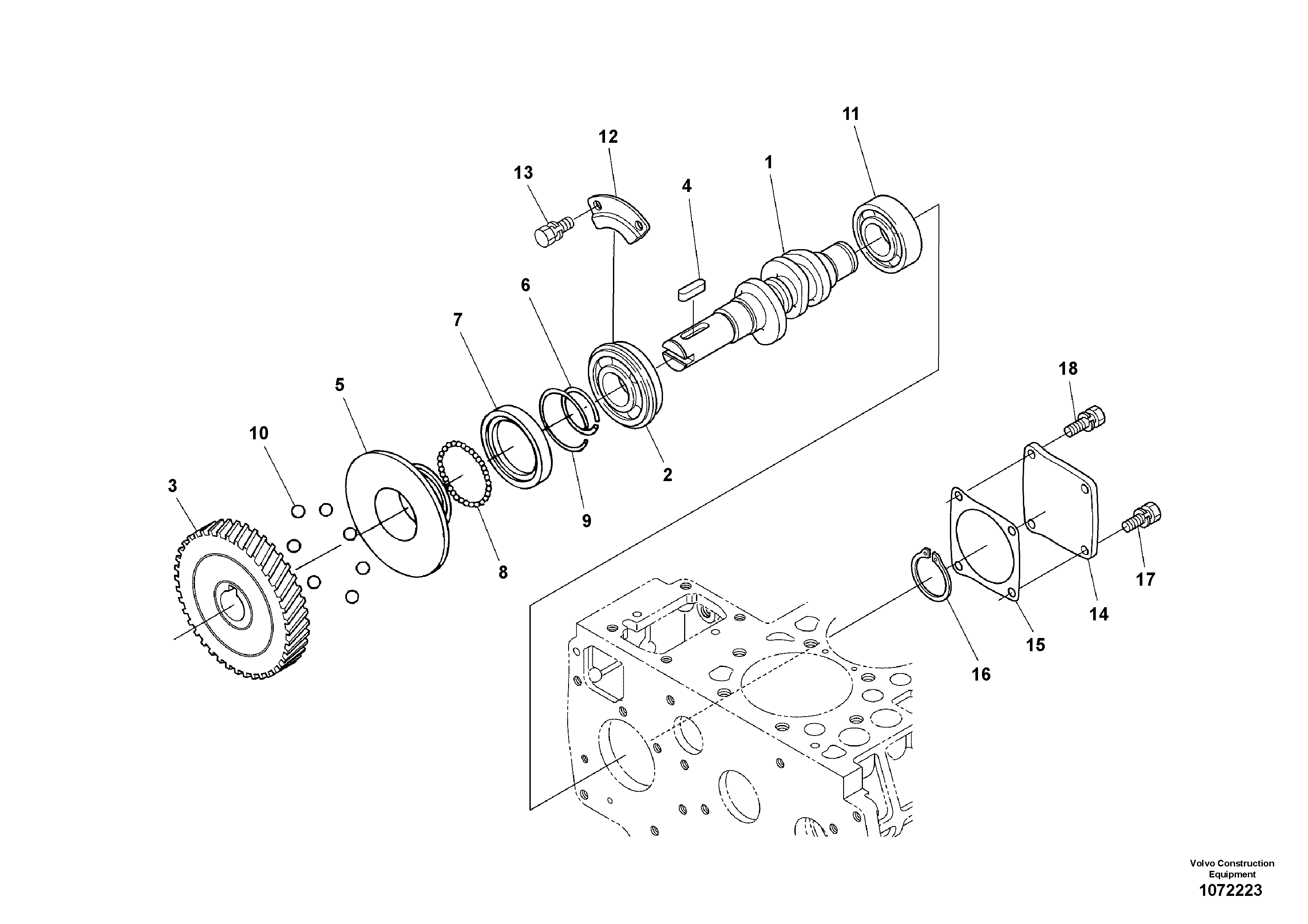 Reading Lamp VOE16689622 VOLVO