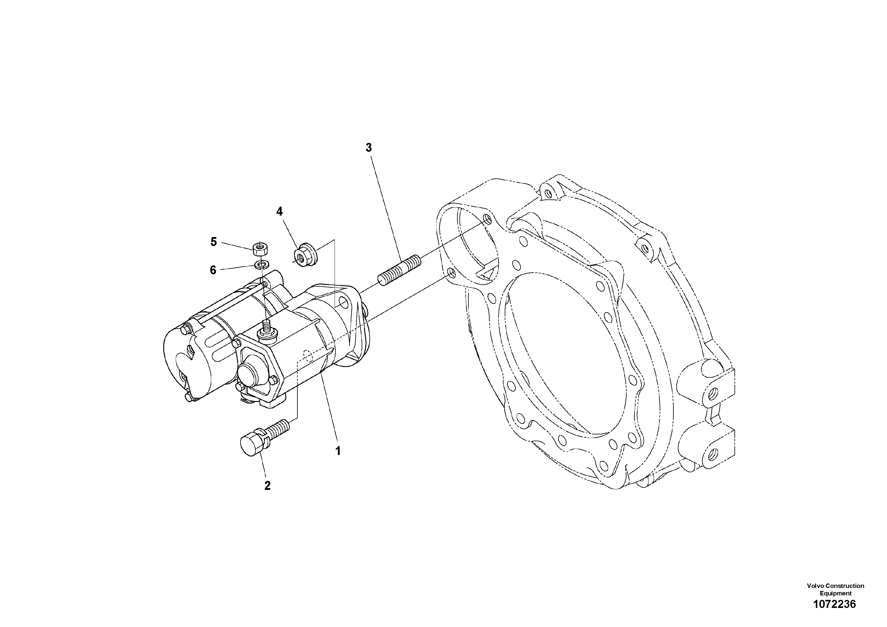 Drive shaft, front VOE17414198 VOLVO