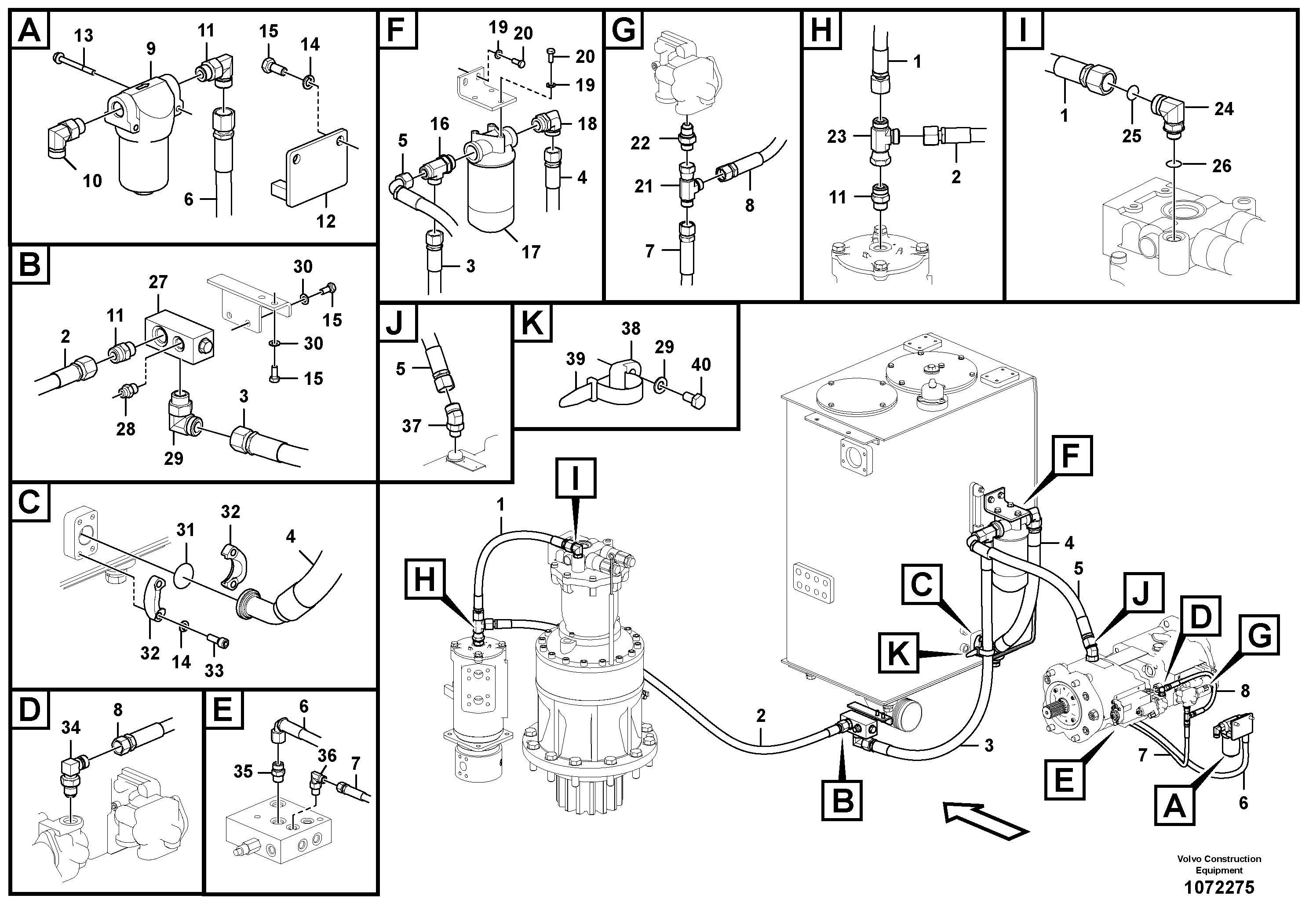 Valve Assembly, Stop VOE997122 VOLVO
