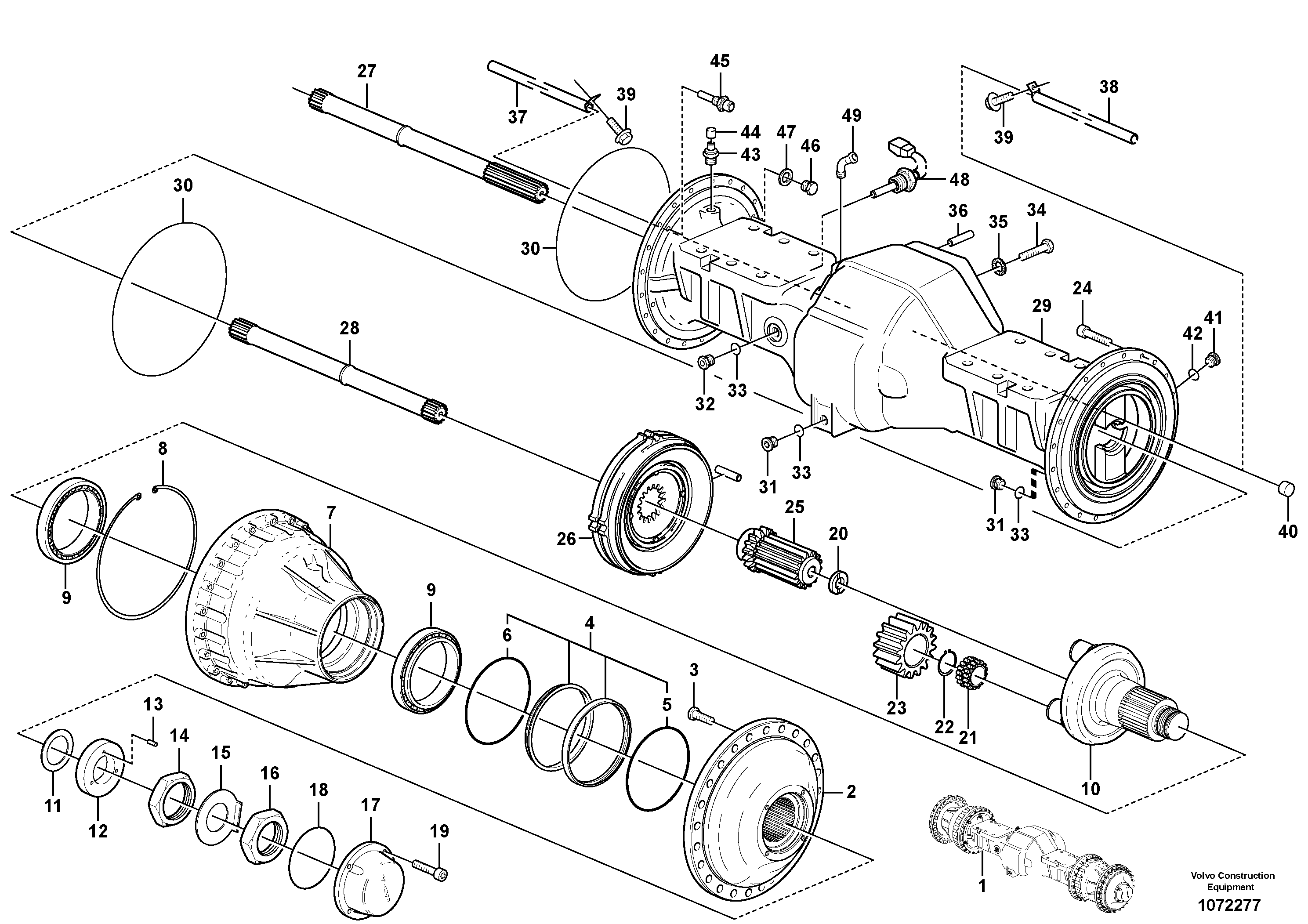 Flange screw VOE963228 VOLVO
