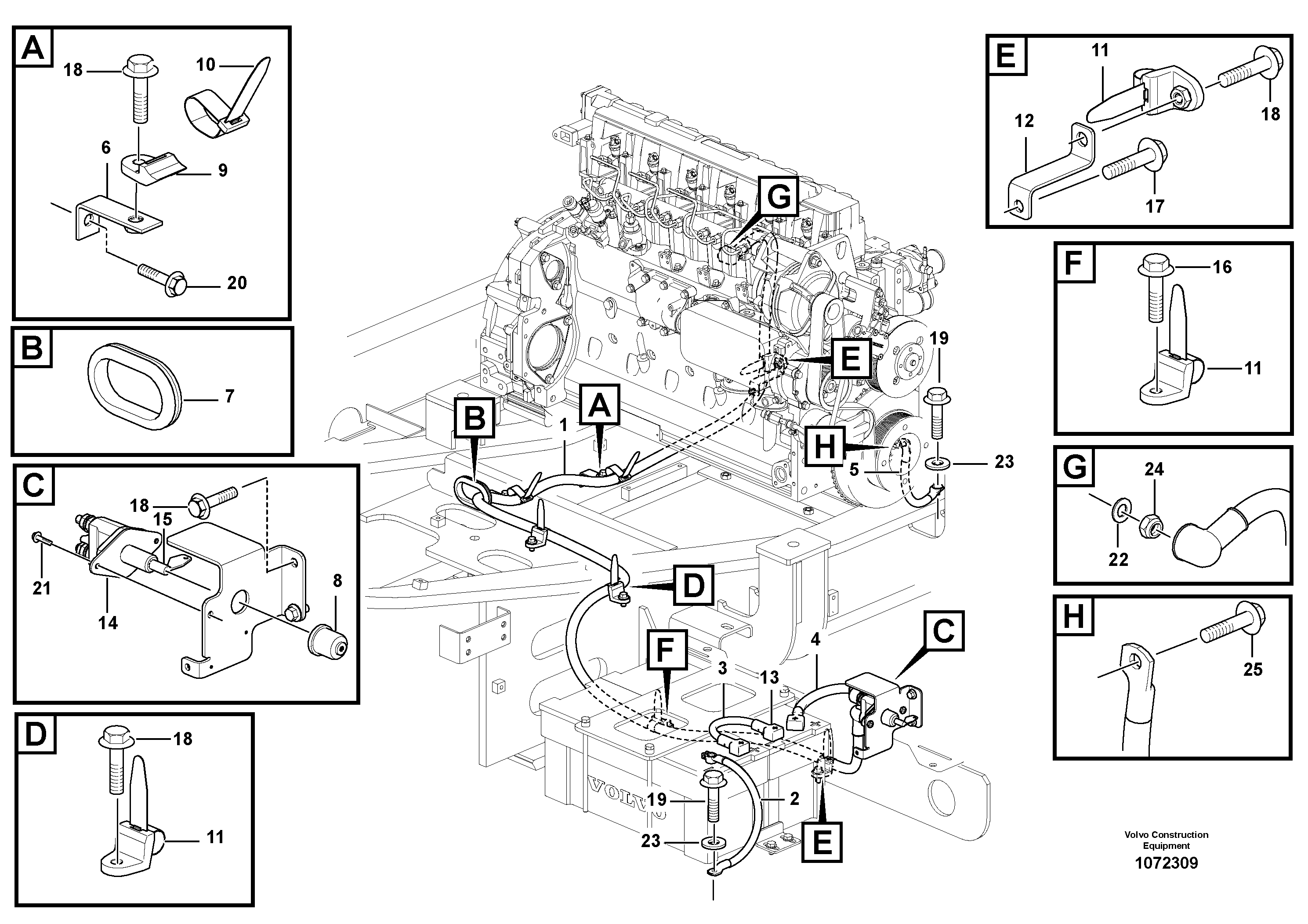 Brush Bearing VOE14685157 VOLVO