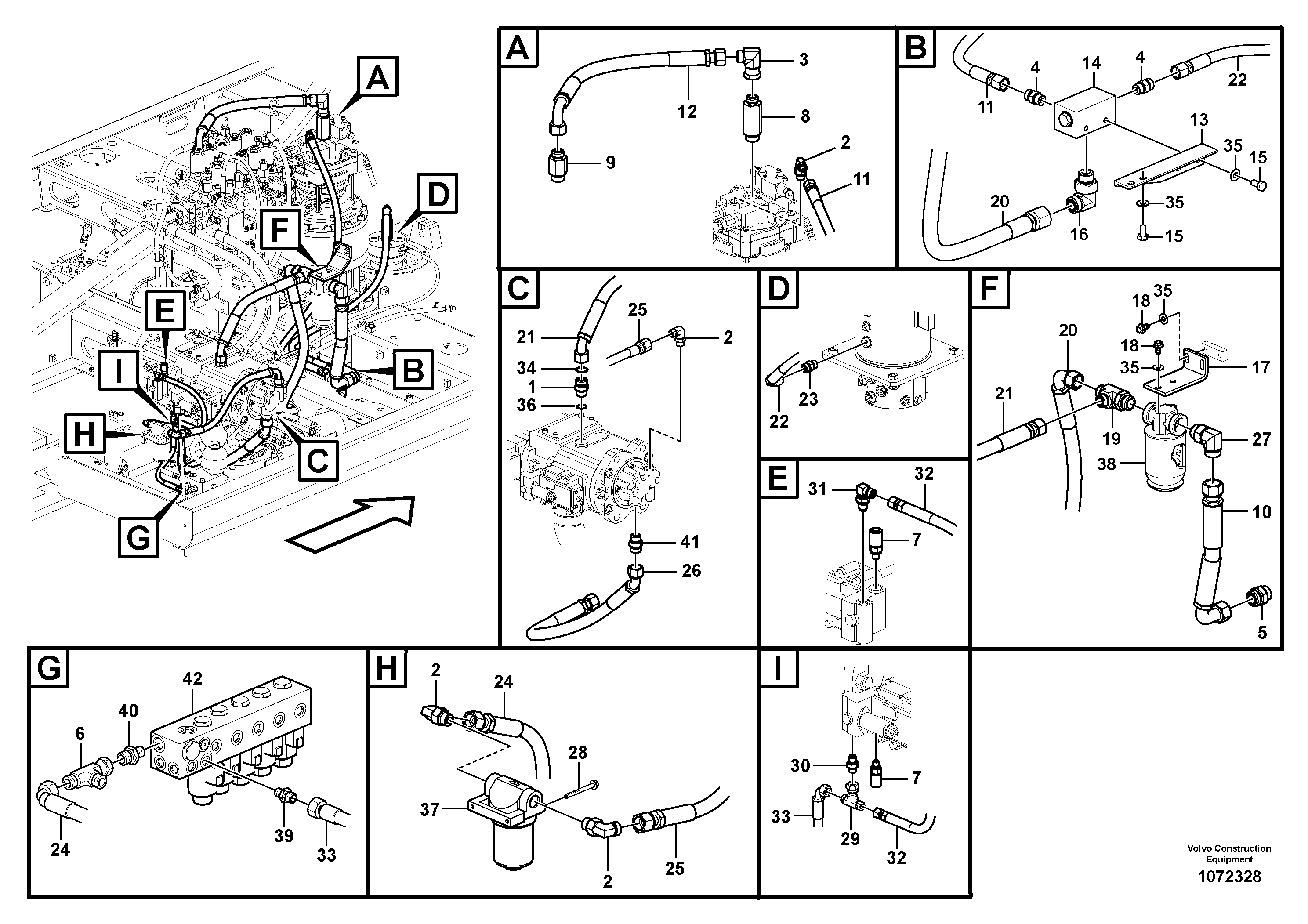 Timing gear casing VOE936732 VOLVO
