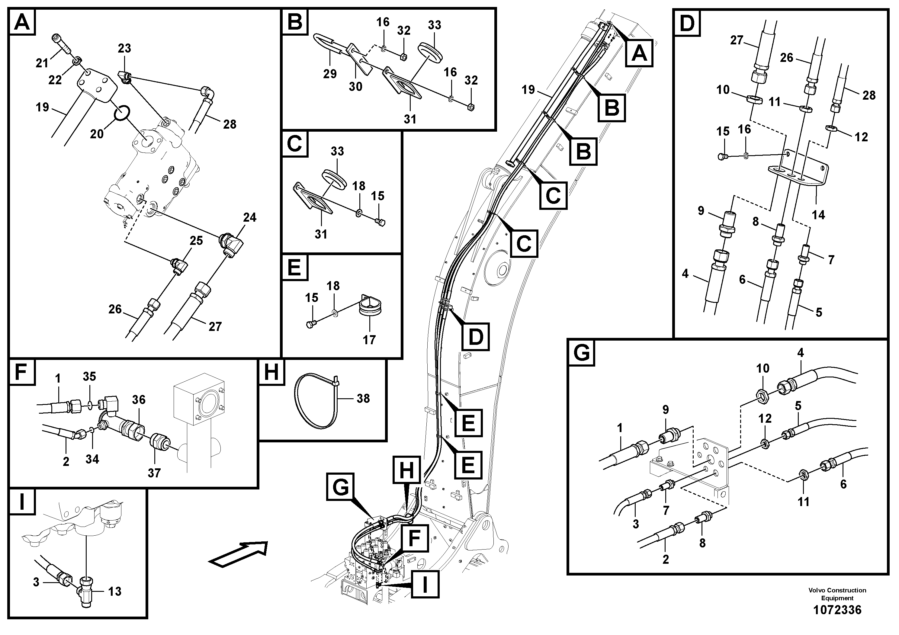 Timing gear casing VOE937718 VOLVO