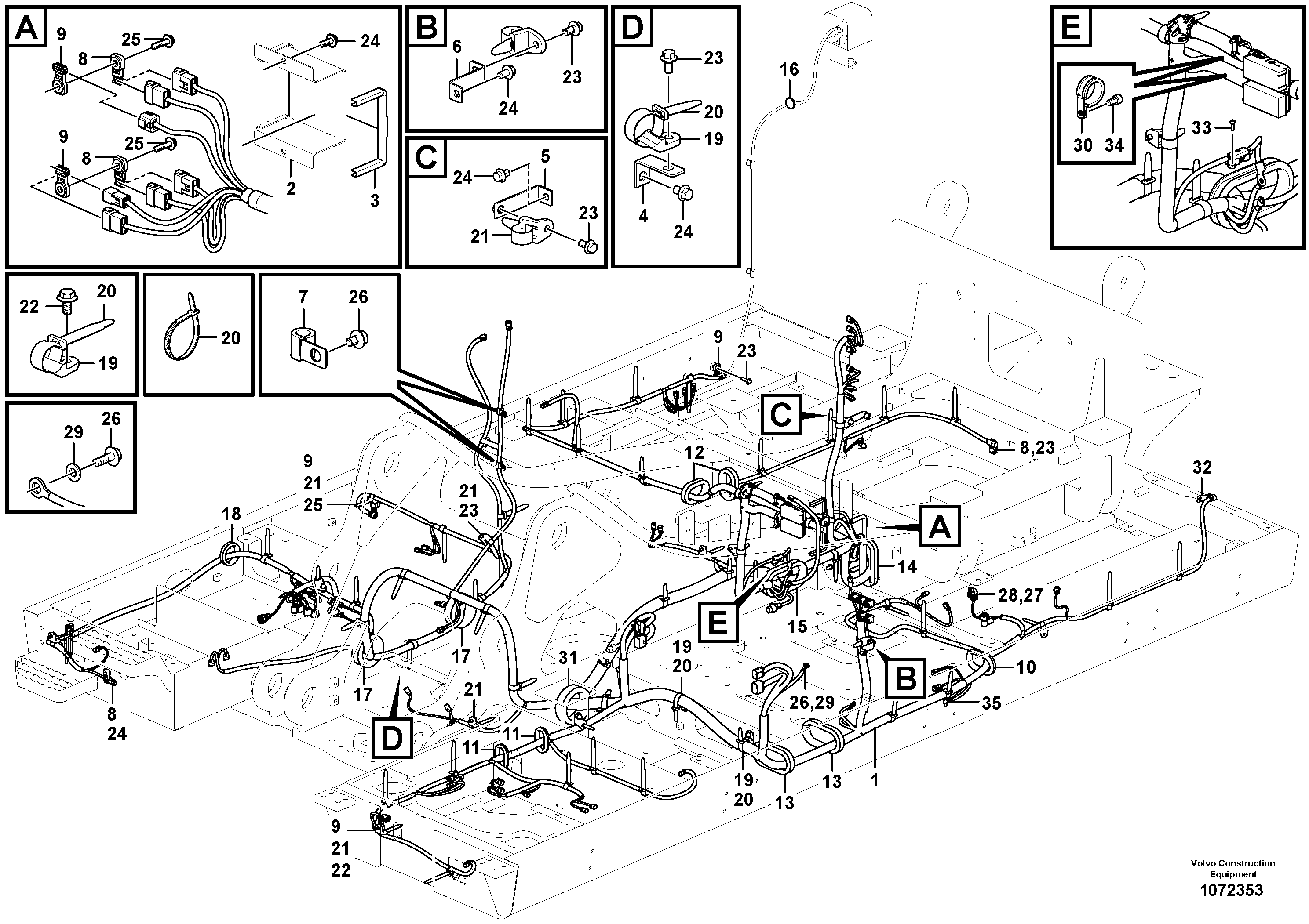 Support Leg VOE14701247 VOLVO