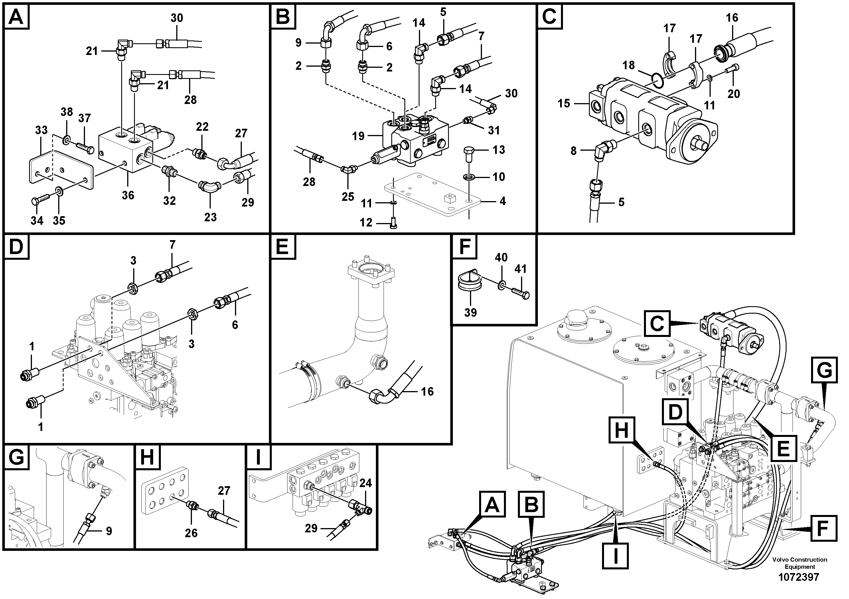 Timing gear casing VOE937246 VOLVO
