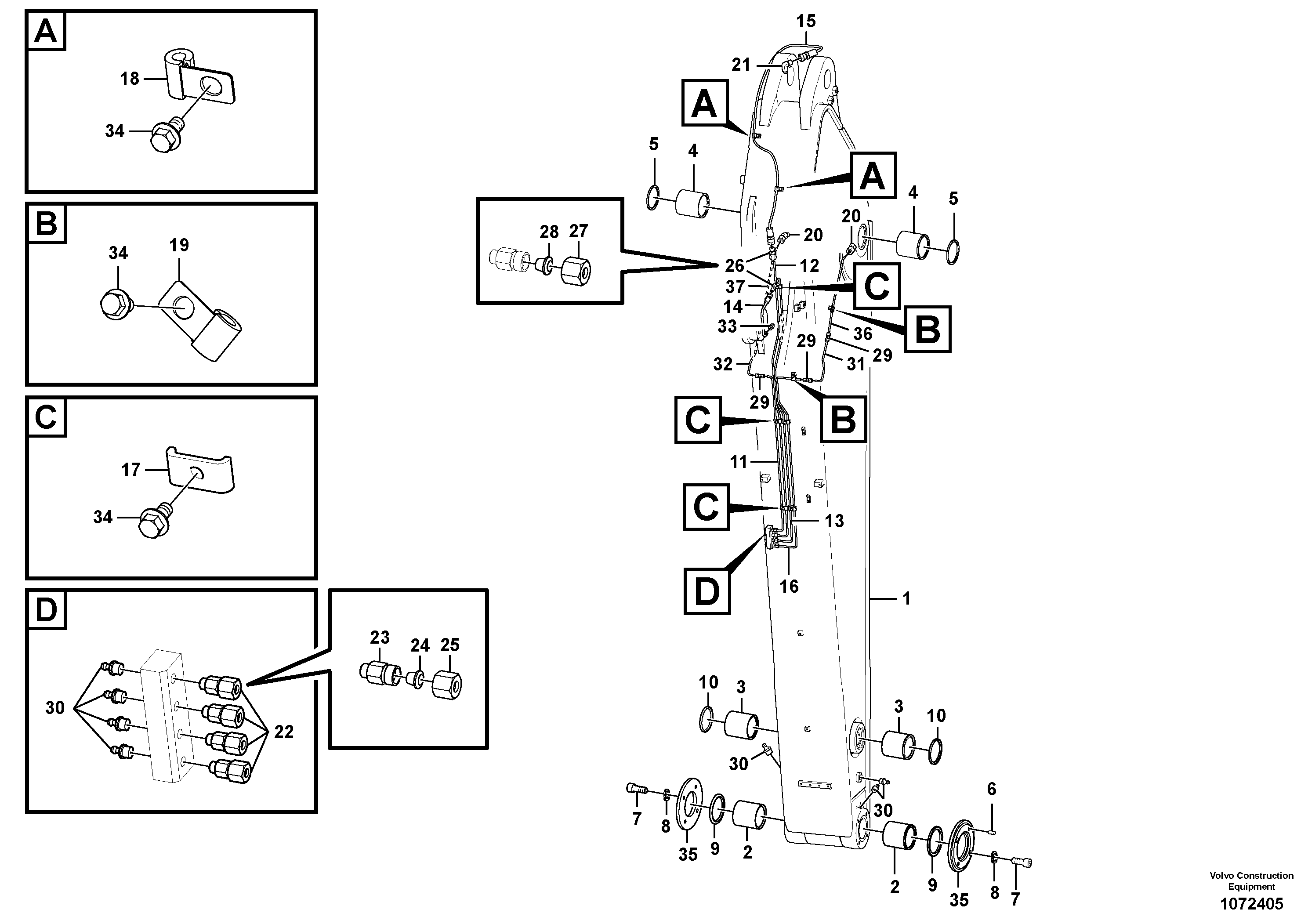 Press. lim. valve VOE14627140 VOLVO