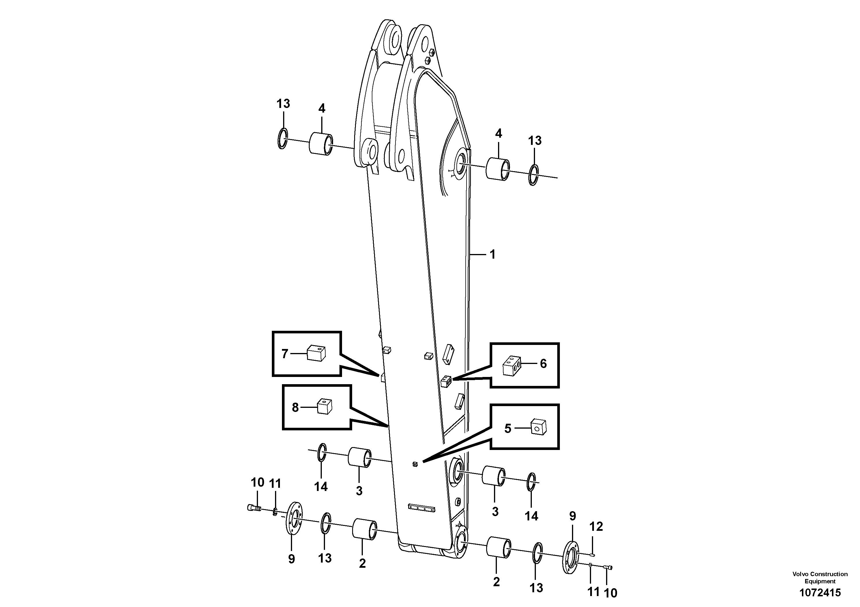 Altntr Housing VOE14595696 VOLVO