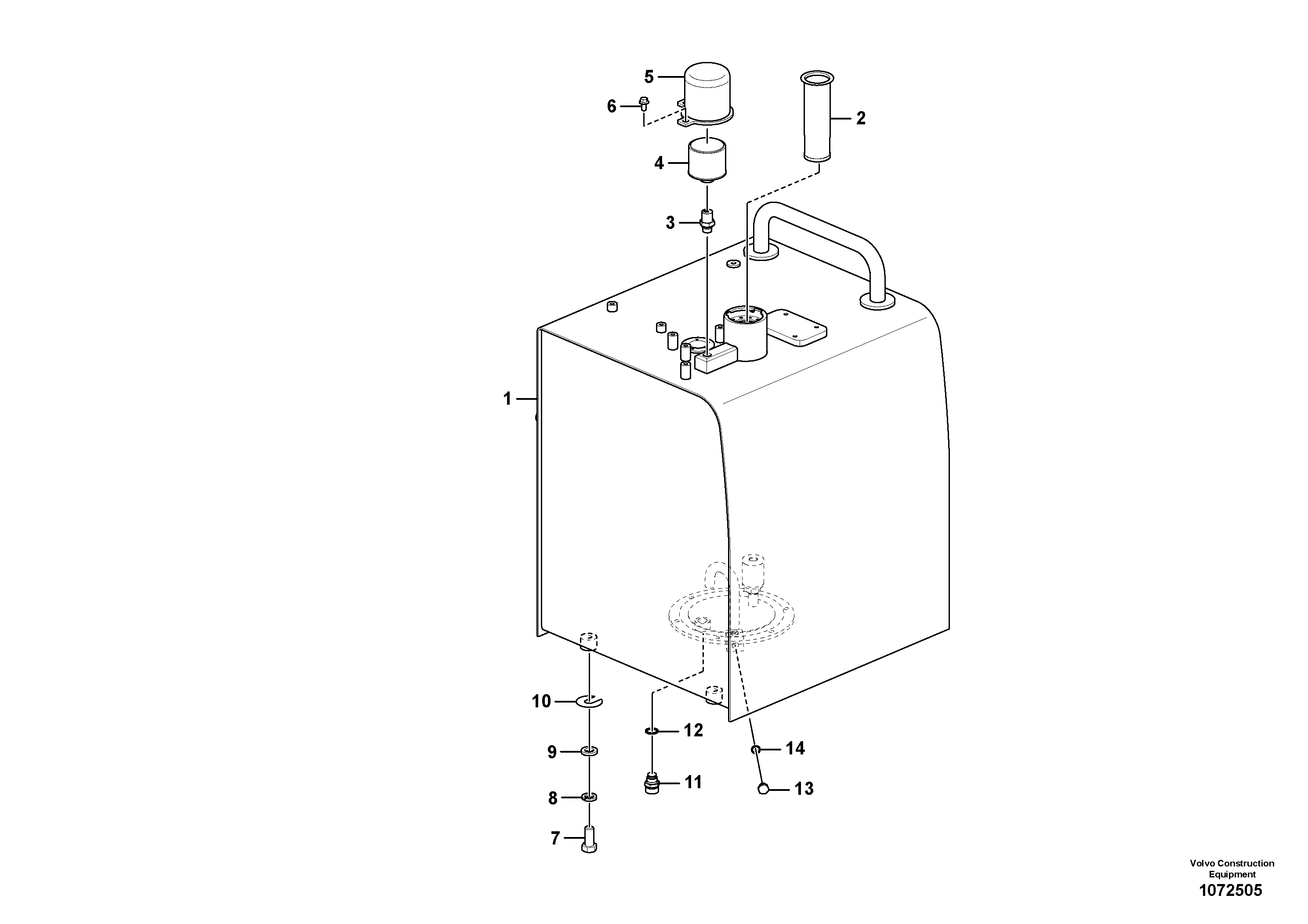Coal Bucket VOE14714306 VOLVO