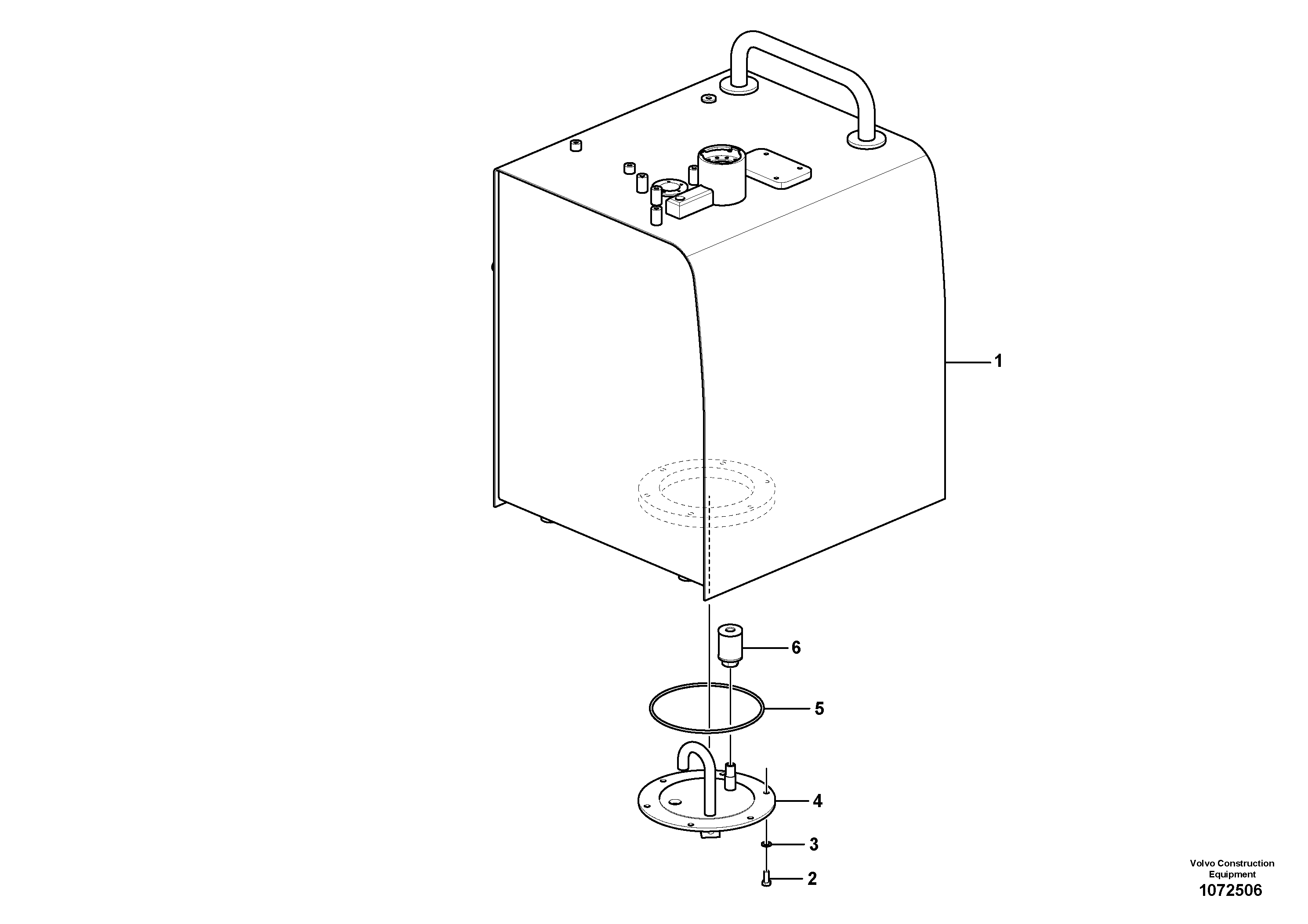 Coal Bucket VOE14714307 VOLVO