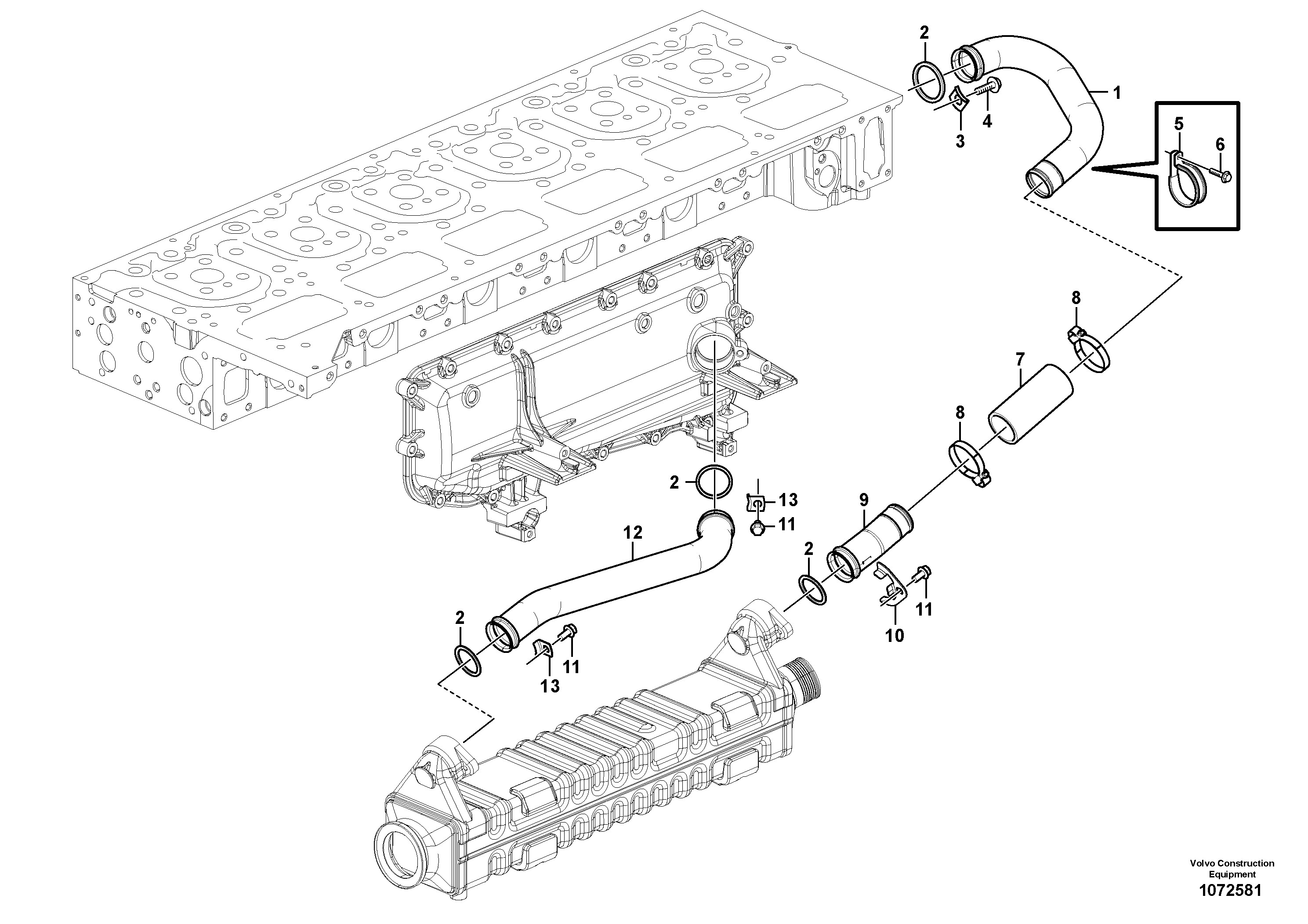Fuel miser valve VOE22007047 VOLVO