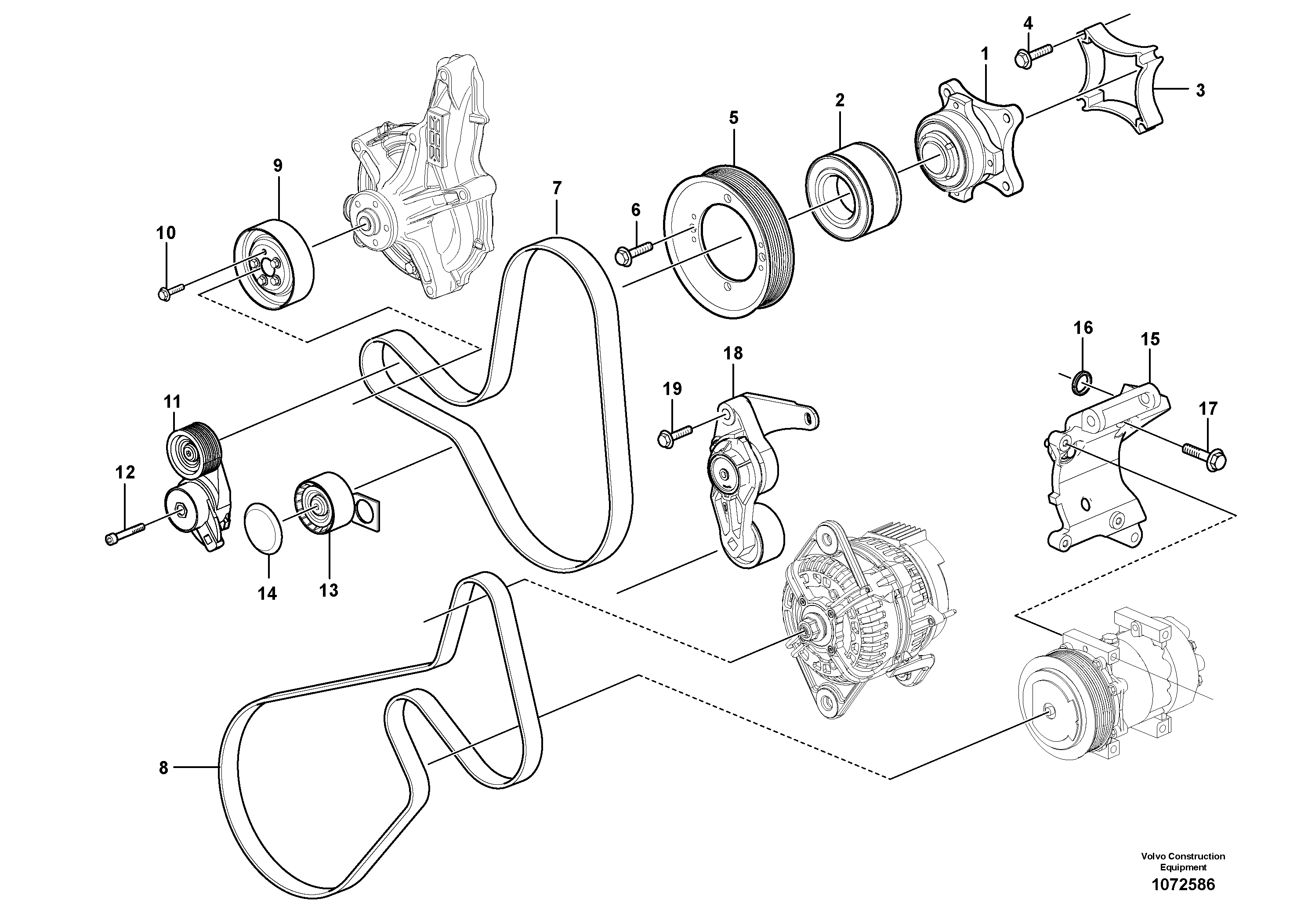 Switch A/c VOE20582562 VOLVO