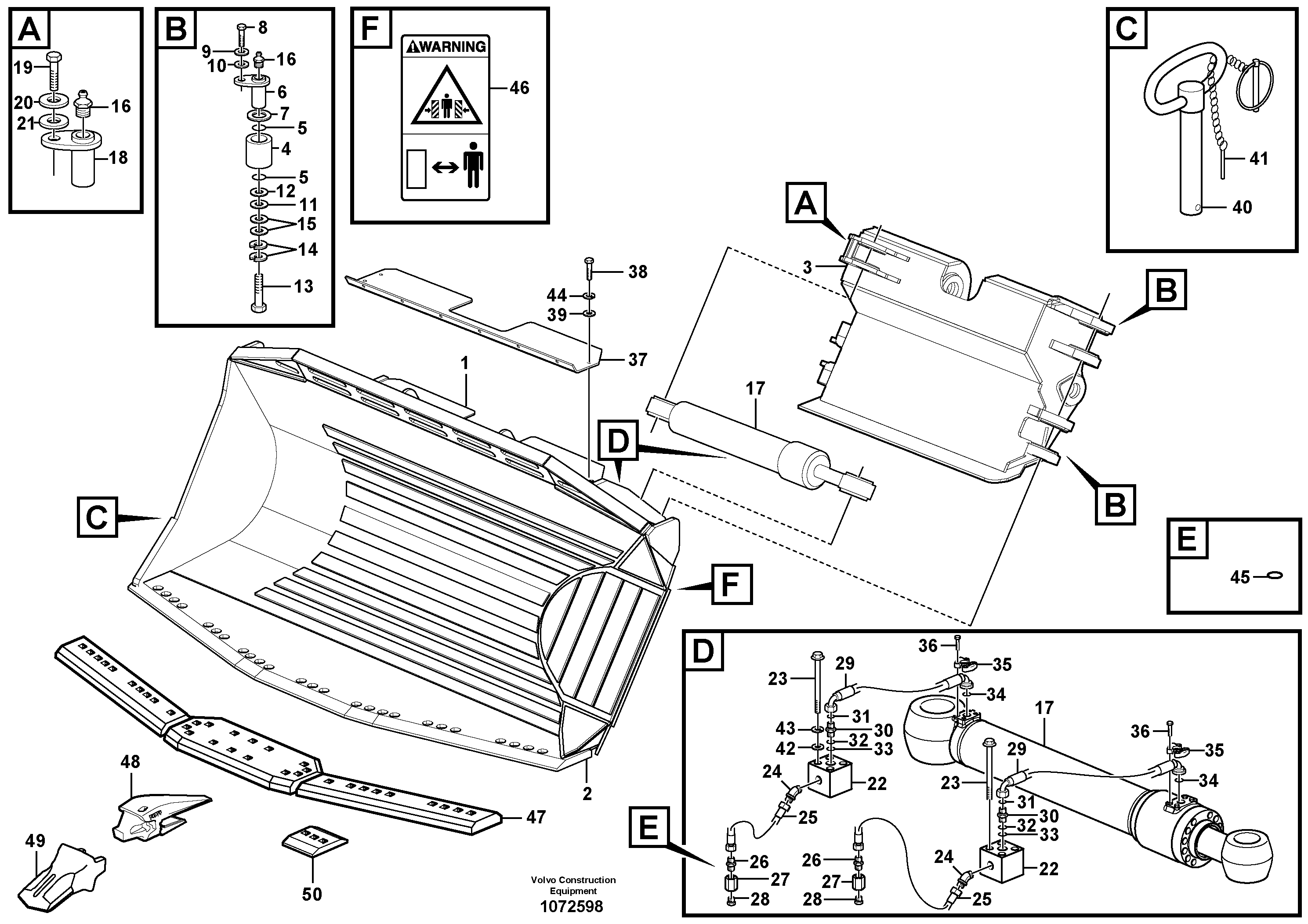 Swg Lk Cylinder VOE15075498 VOLVO