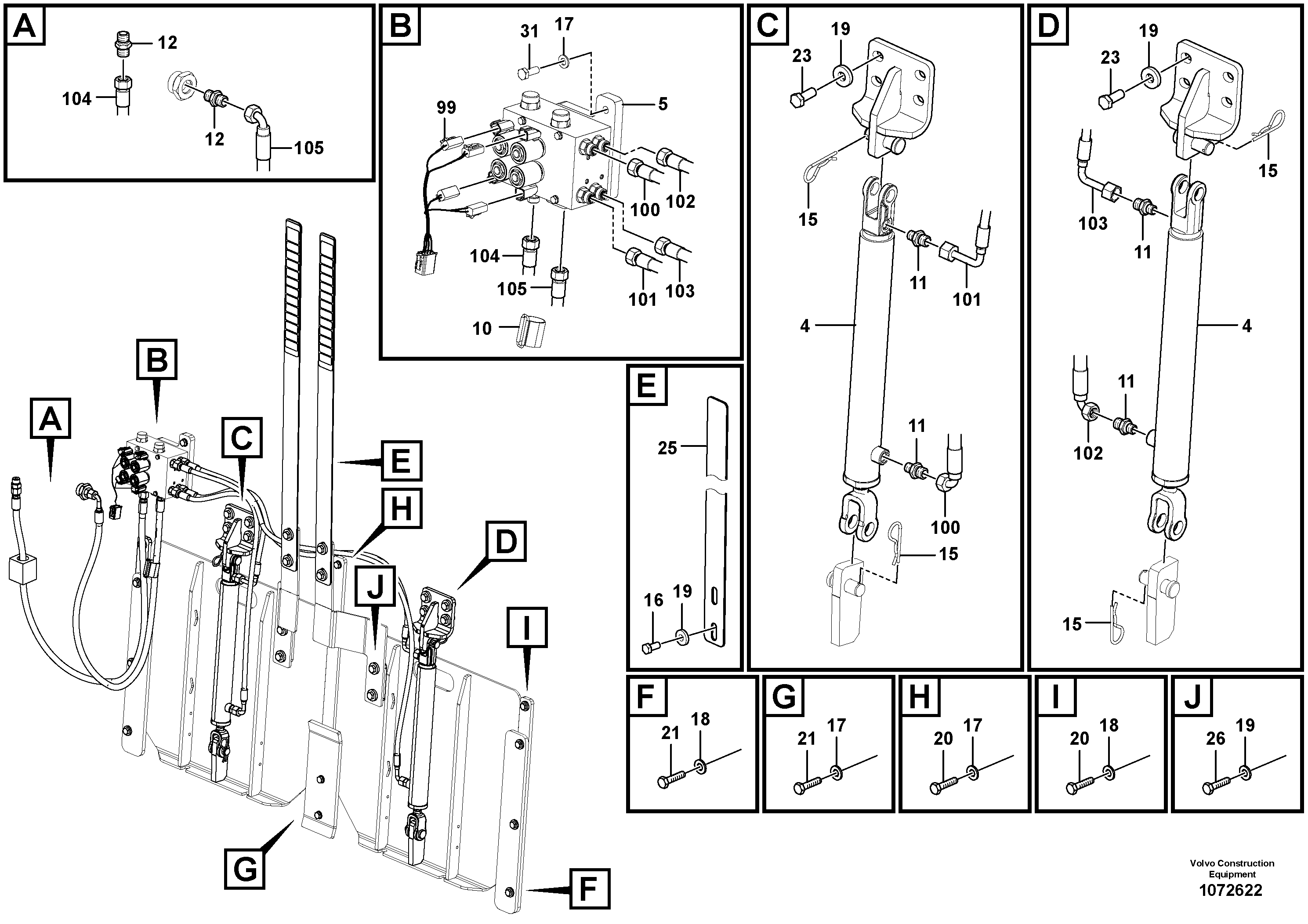 Приборы VOE12786157 VOLVO