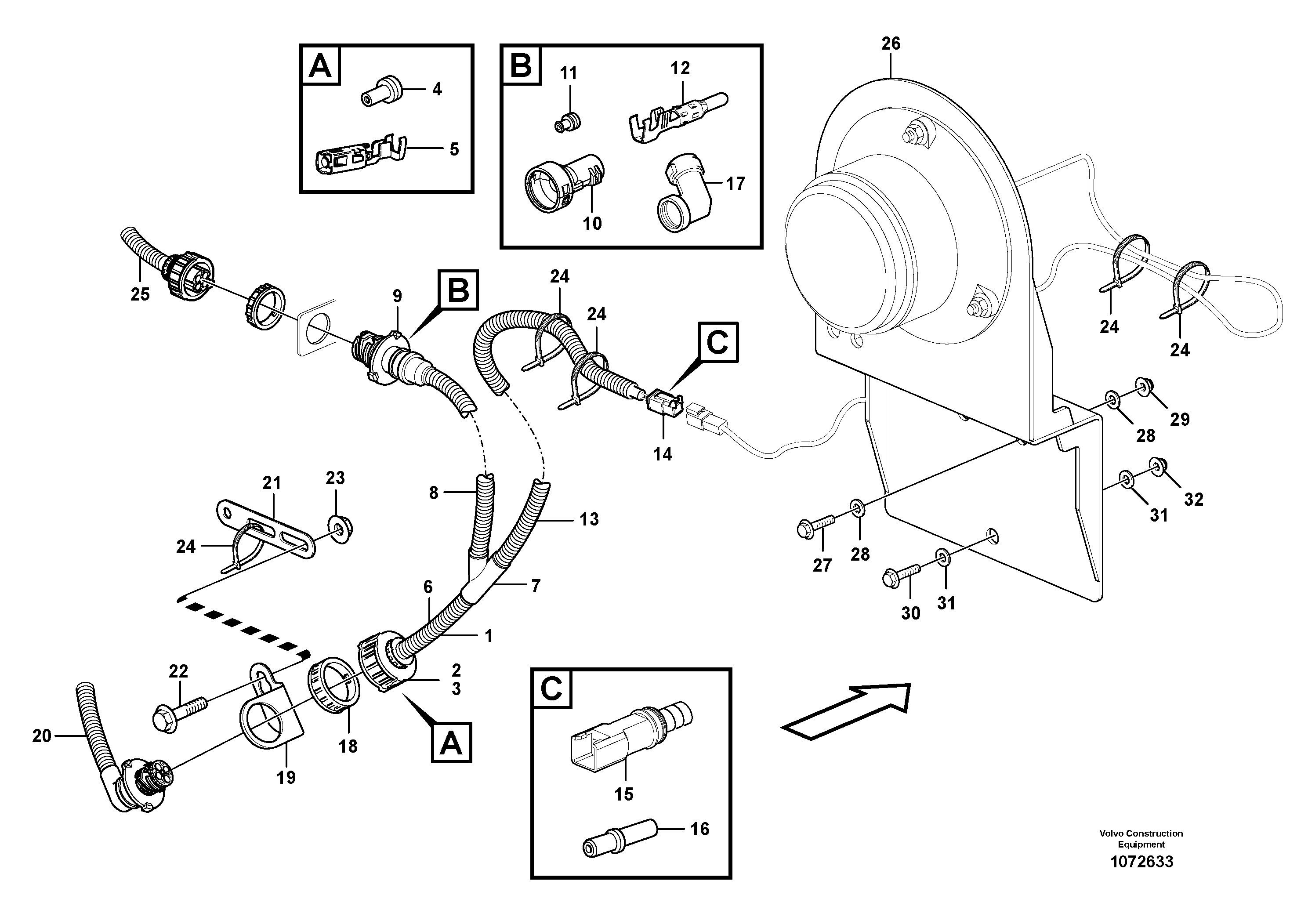Lamp VOE15033760 VOLVO