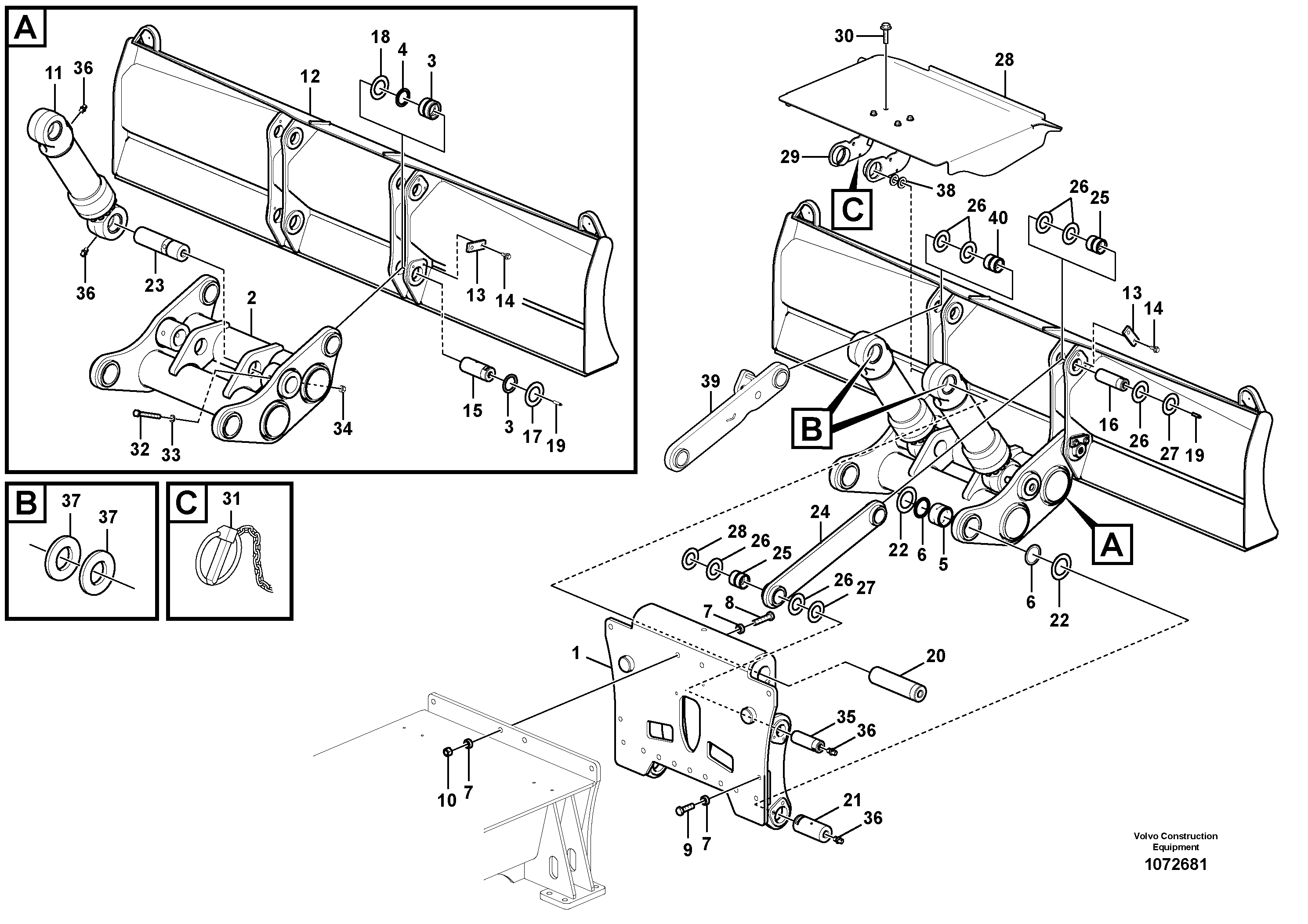 Air Grille VOE14664135 VOLVO