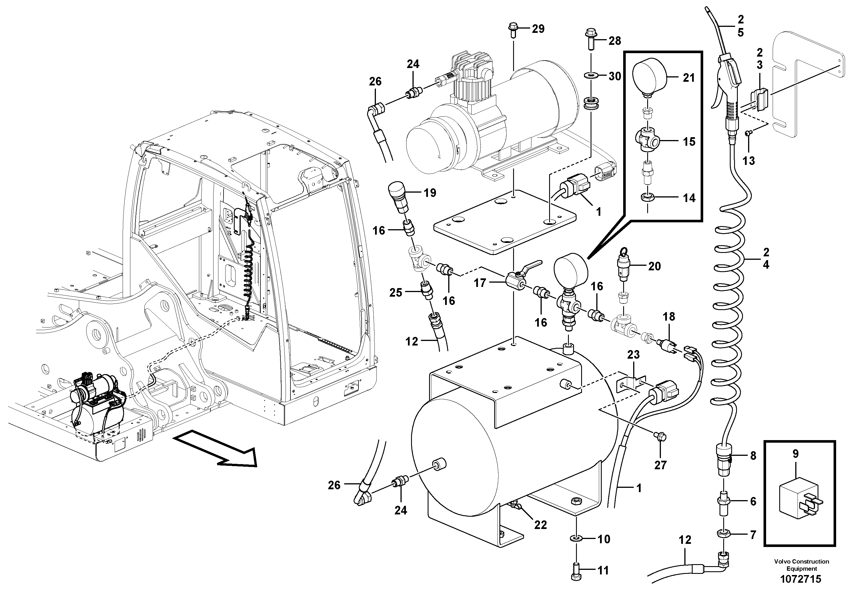 Support Leg VOE14665520 VOLVO