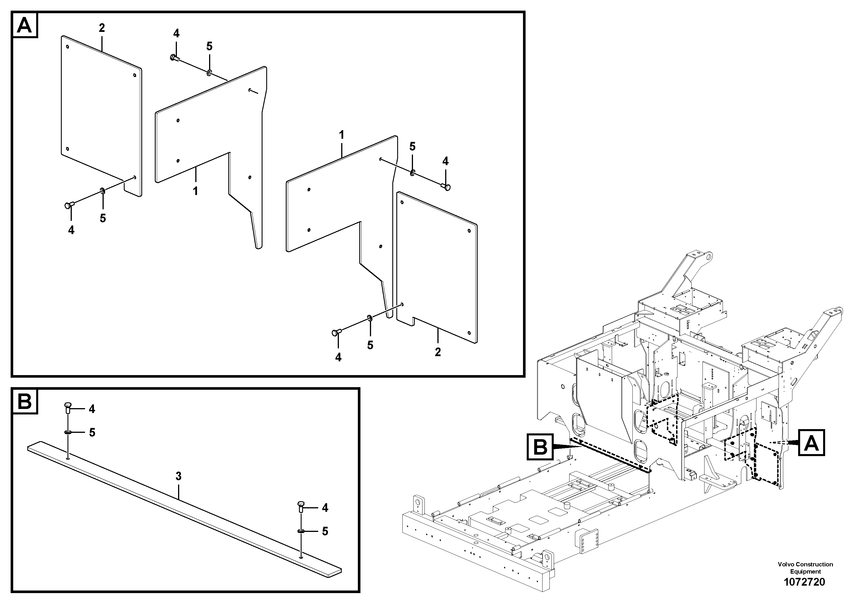 Hydraulic system, P4 VOE12769500 VOLVO