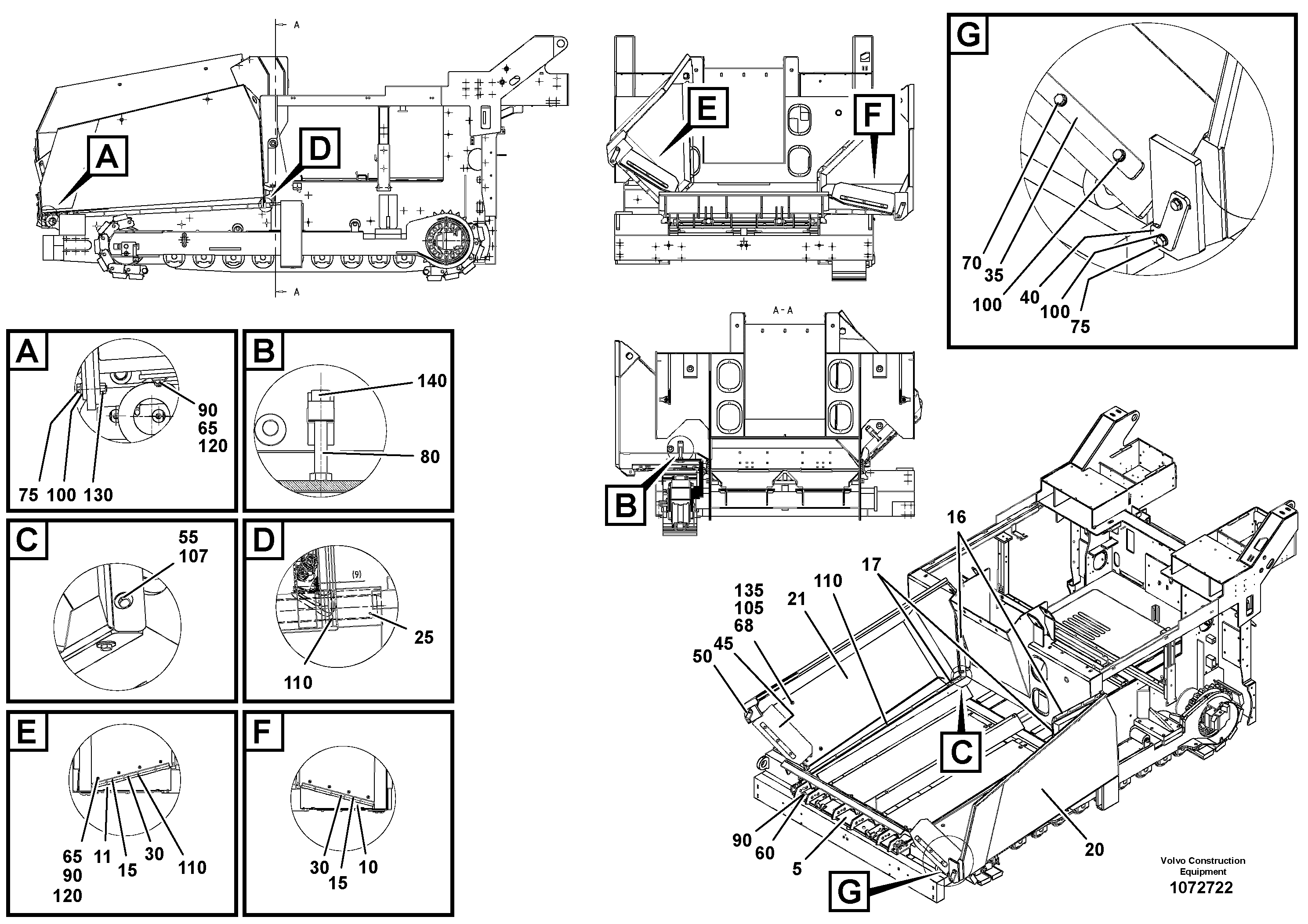 Передний фартук в комплекте RM80724958 VOLVO