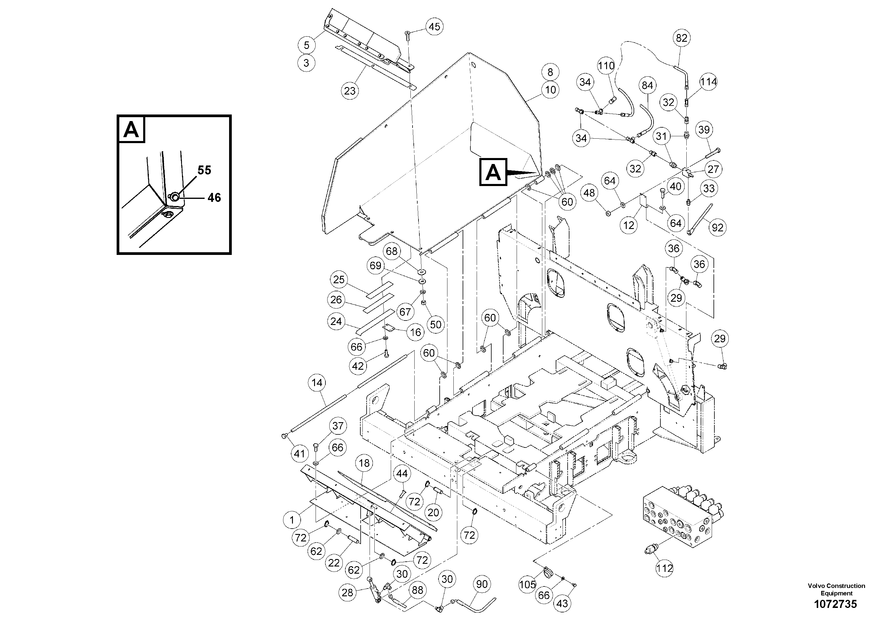 Pump gearbox VOE12780087 VOLVO