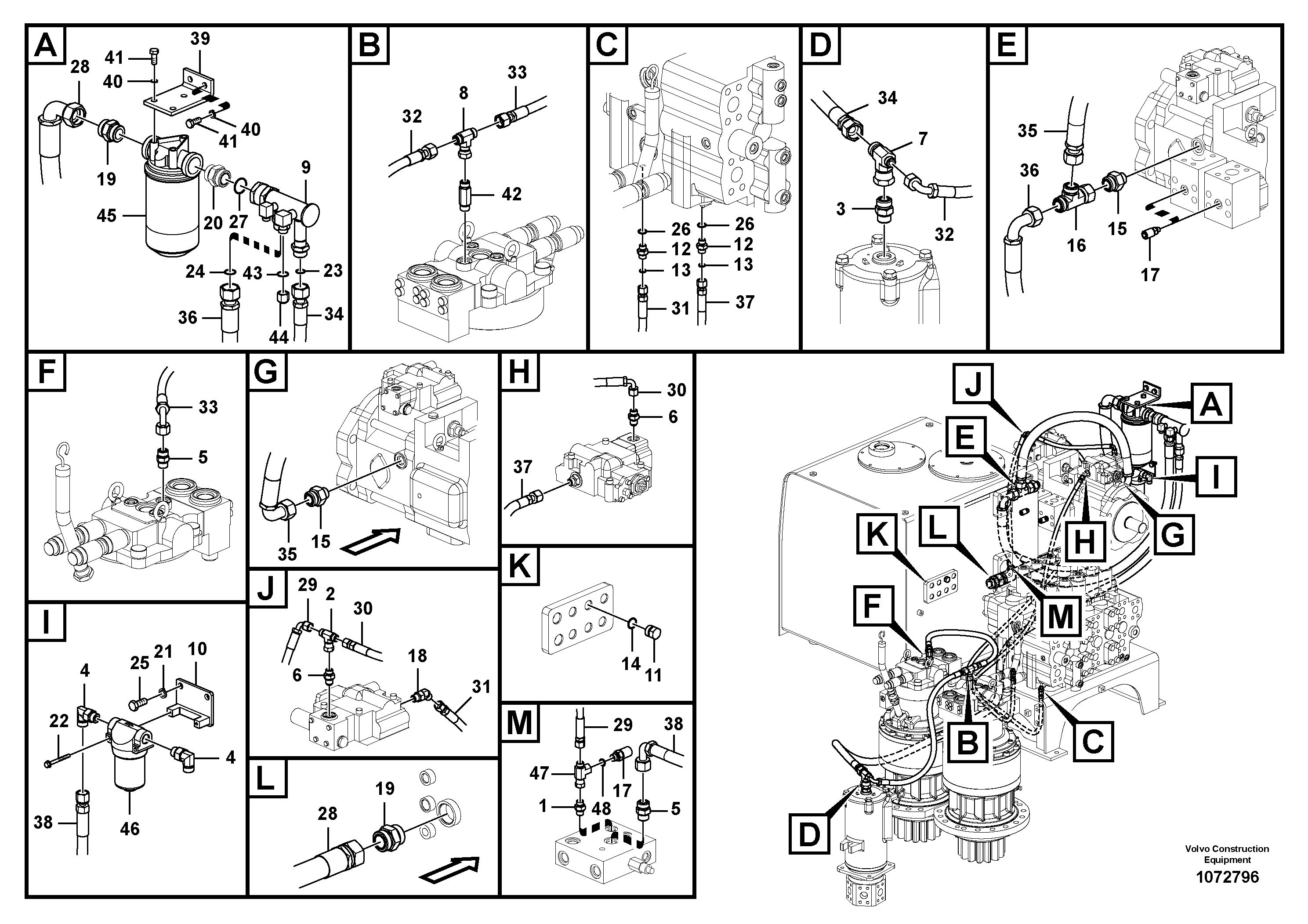 Timing gear casing VOE937581 VOLVO