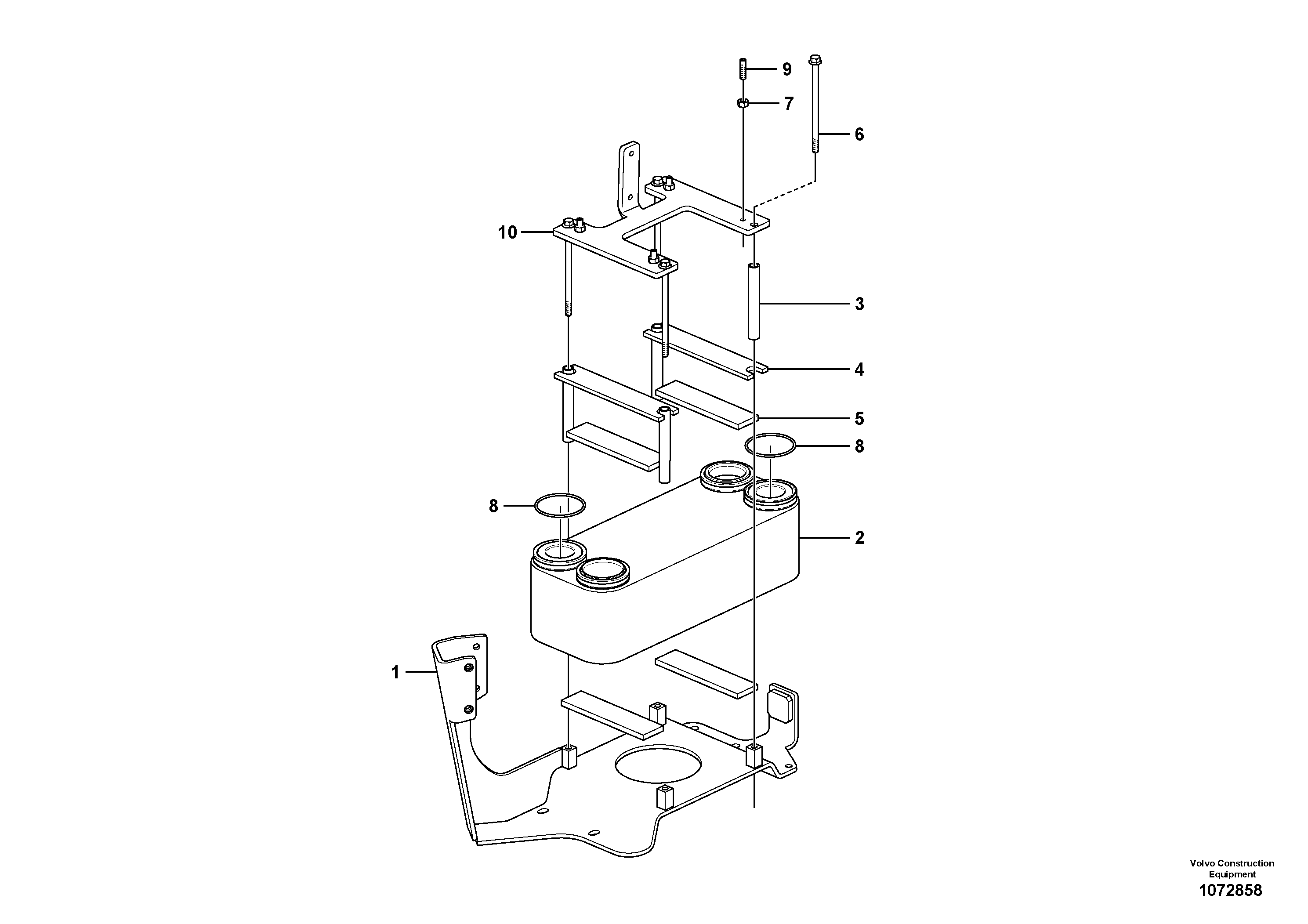 Bracket VOE16843062 VOLVO